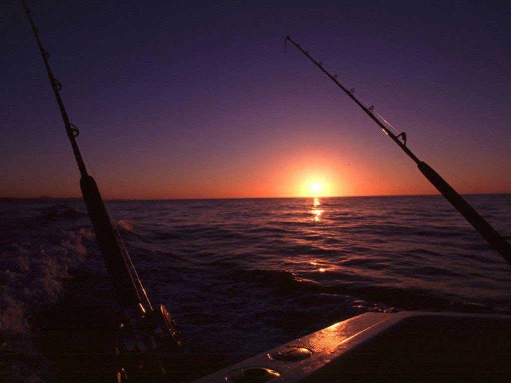 1024x768 Fishing the Sunset. Fish wallpaper, Saltwater fishing, Gone fishing