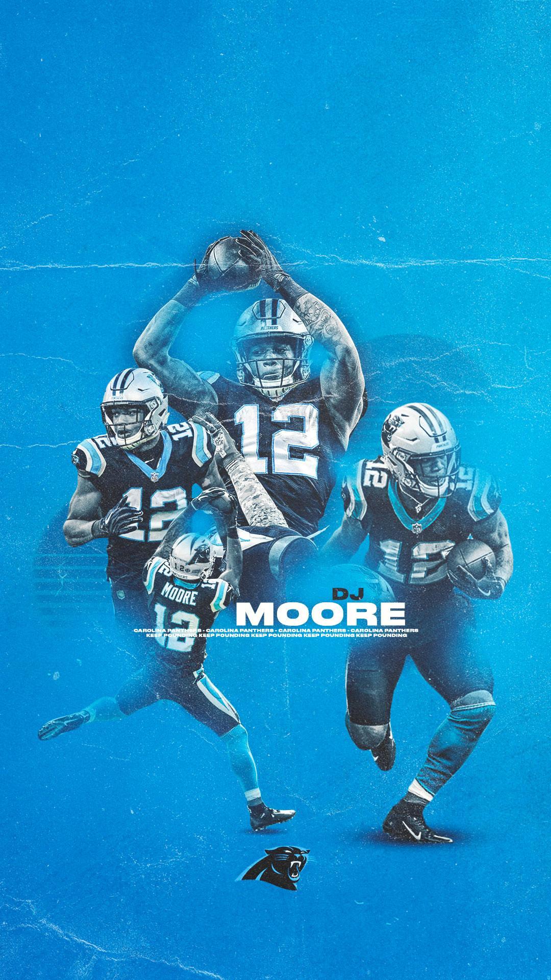 1080x1920 Carolina Panthers Players Wallpaper
