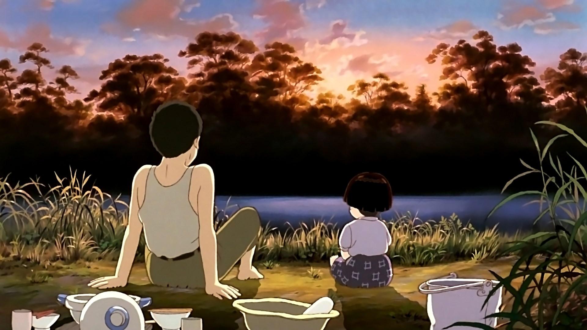 1920x1080 grave of the fireflies HD wallpaper, Background