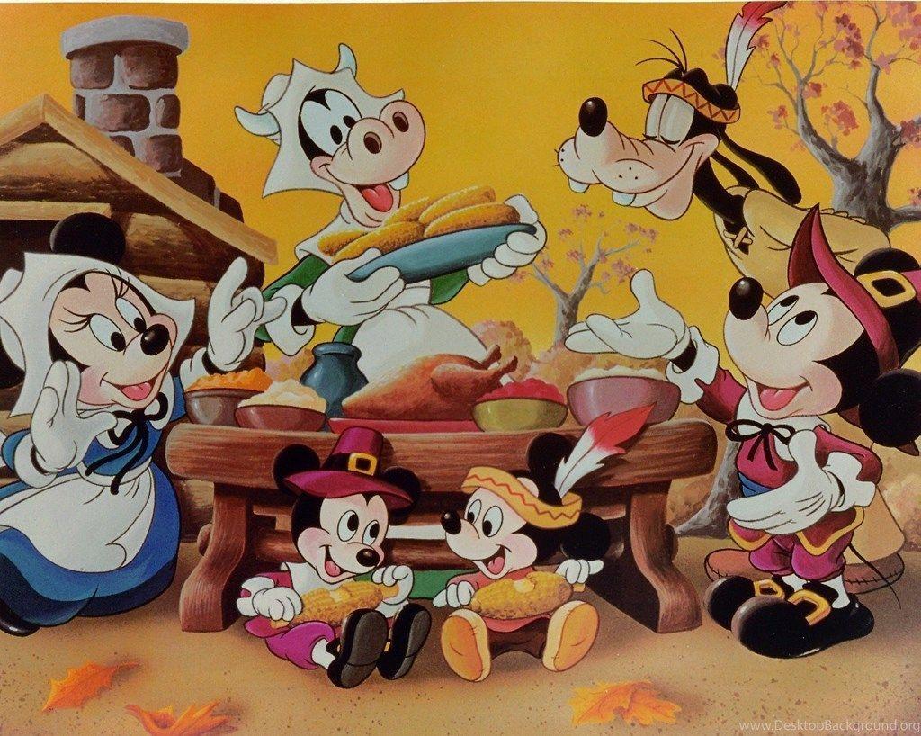 1024x818 Micky Mouse Thanksgiving Wallpaper