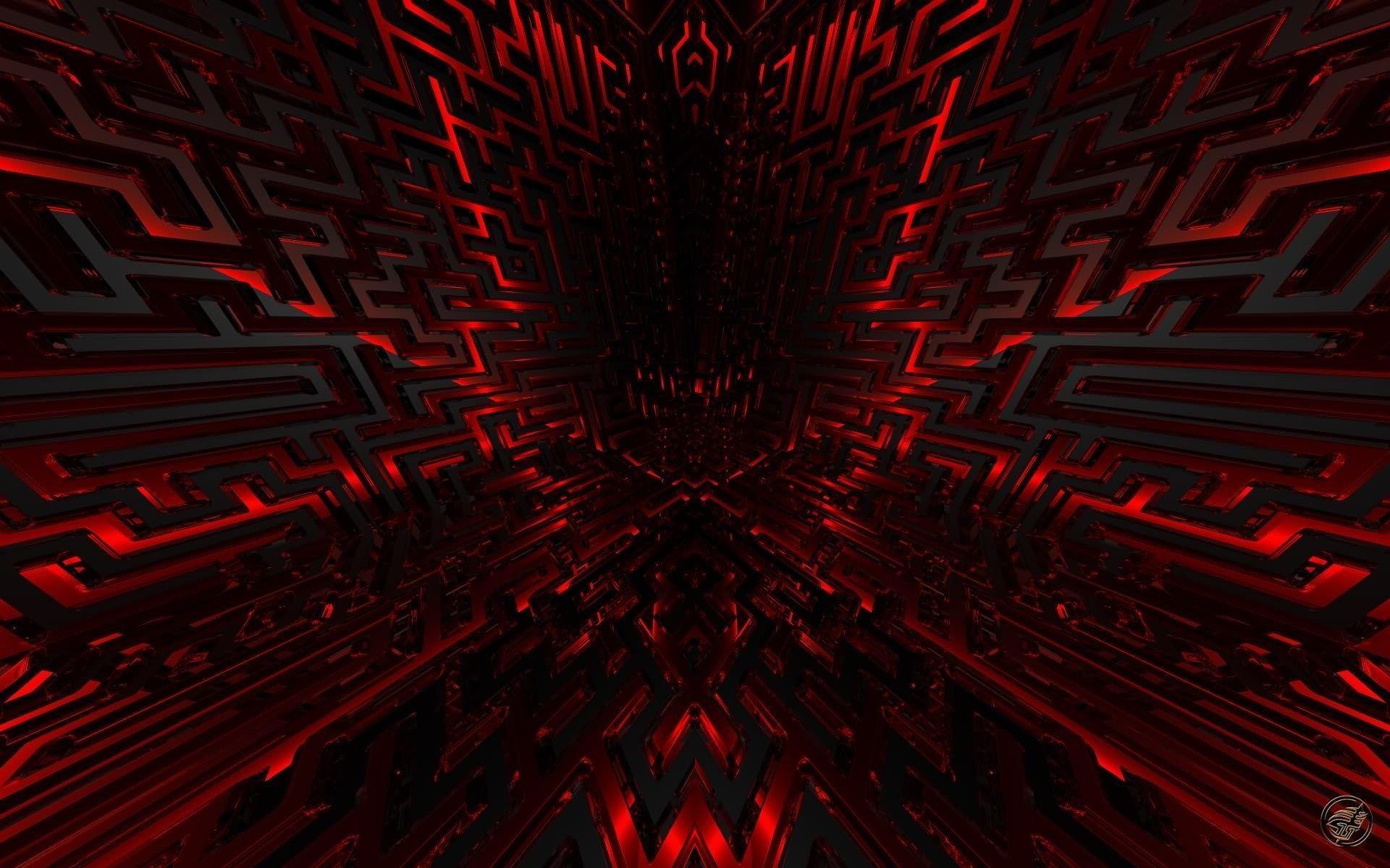 1920x1200 Red Desktop Wallpaper