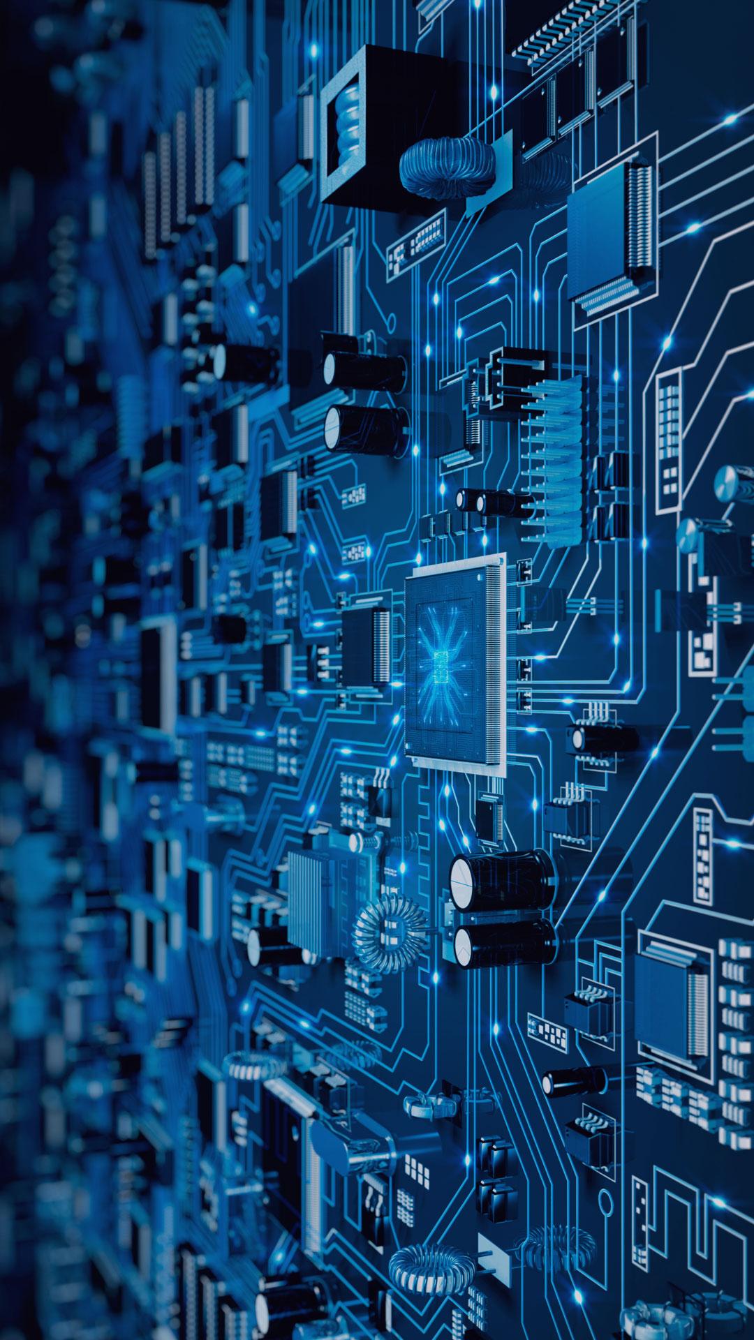 Blue Circuit Board Wallpapers Top Free Blue Circuit Board Backgrounds