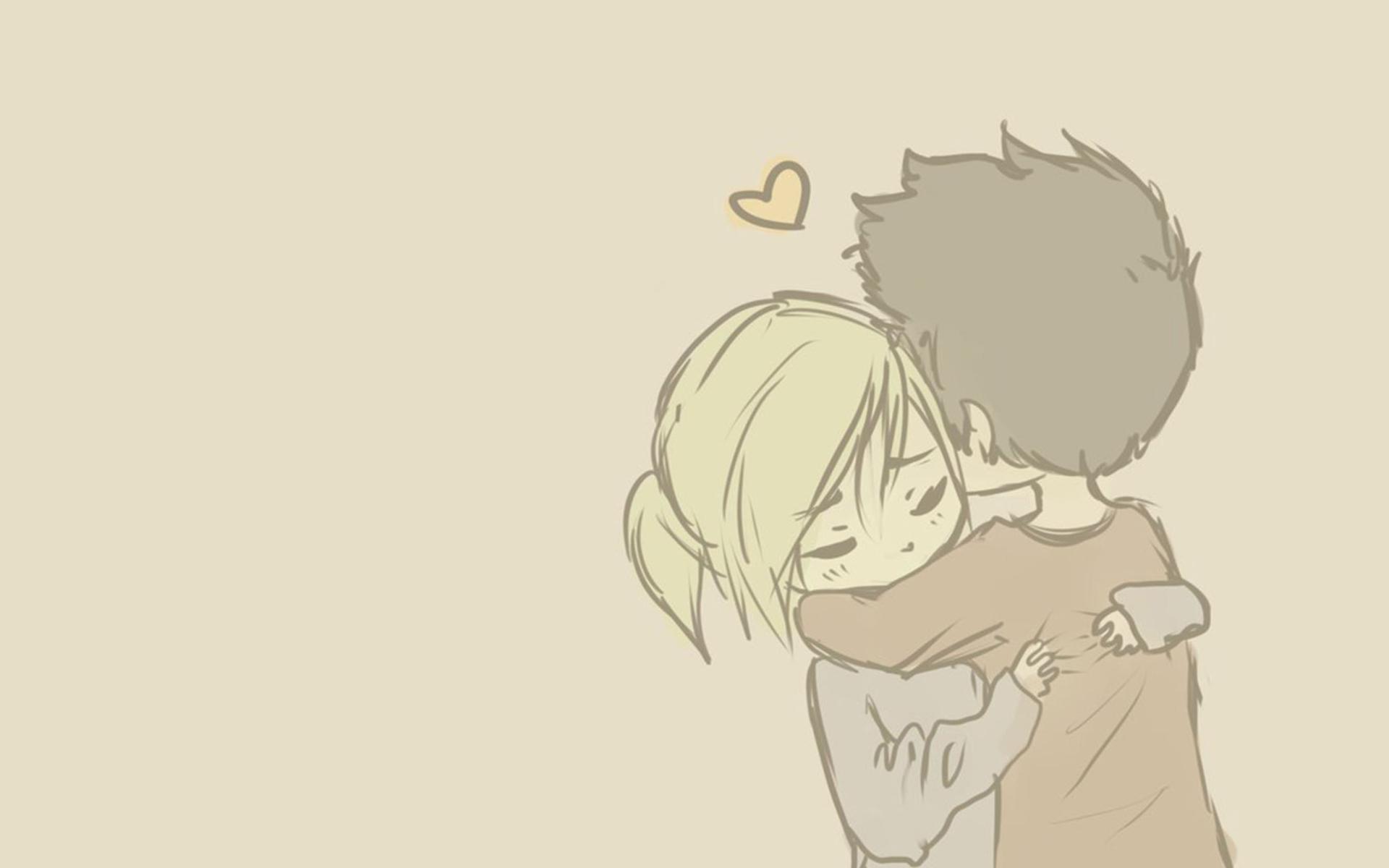 1920x1200 Couple Hug Wallpaper for Widescreen Desktop PC 1920x1080 Full HD