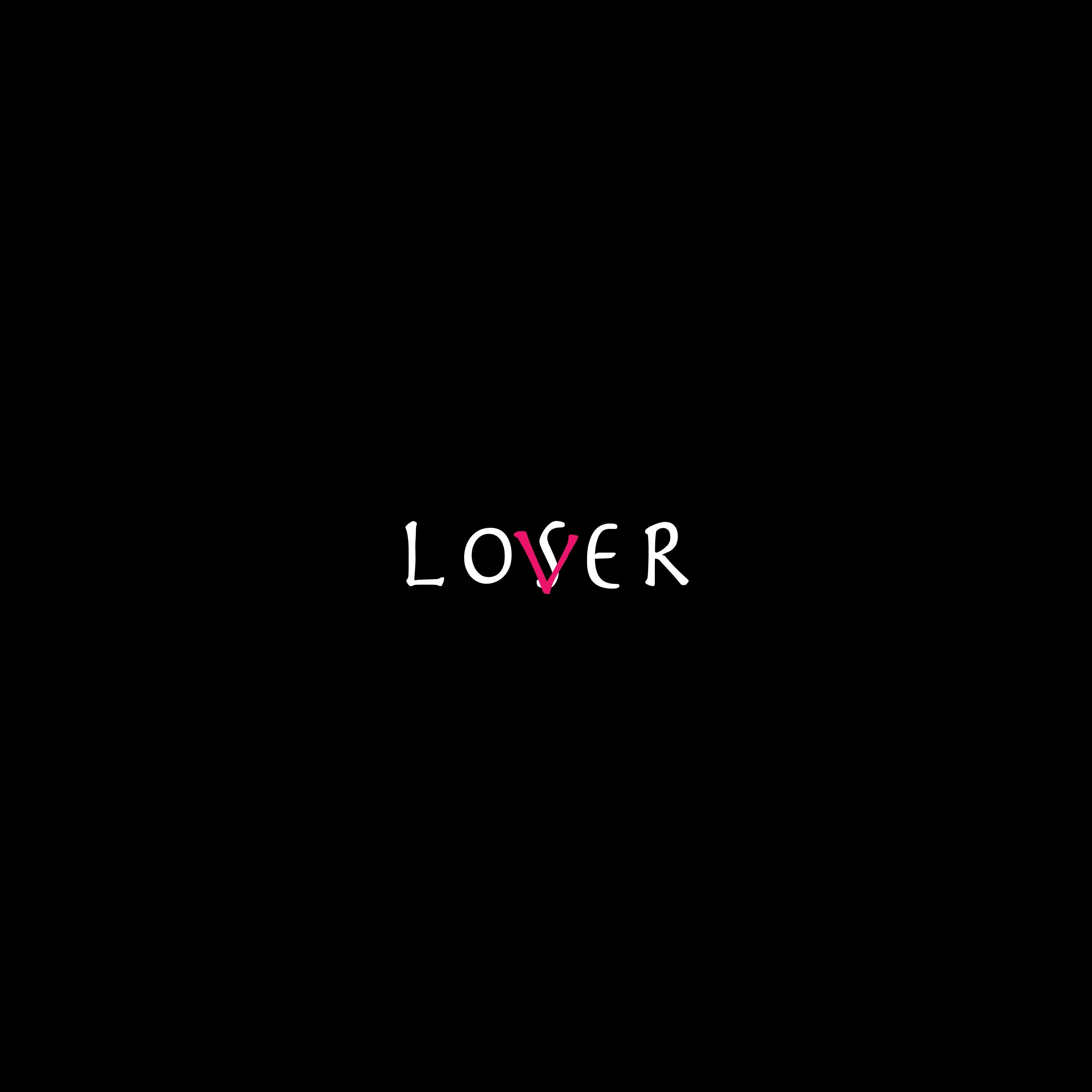 3000x3000 Download wallpaper 3000x3000 inscription, letters, word, text HD background