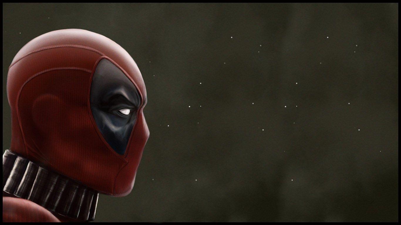 1366x768 head deadpool HD wallpaper. ololoshenka. Deadpool HD