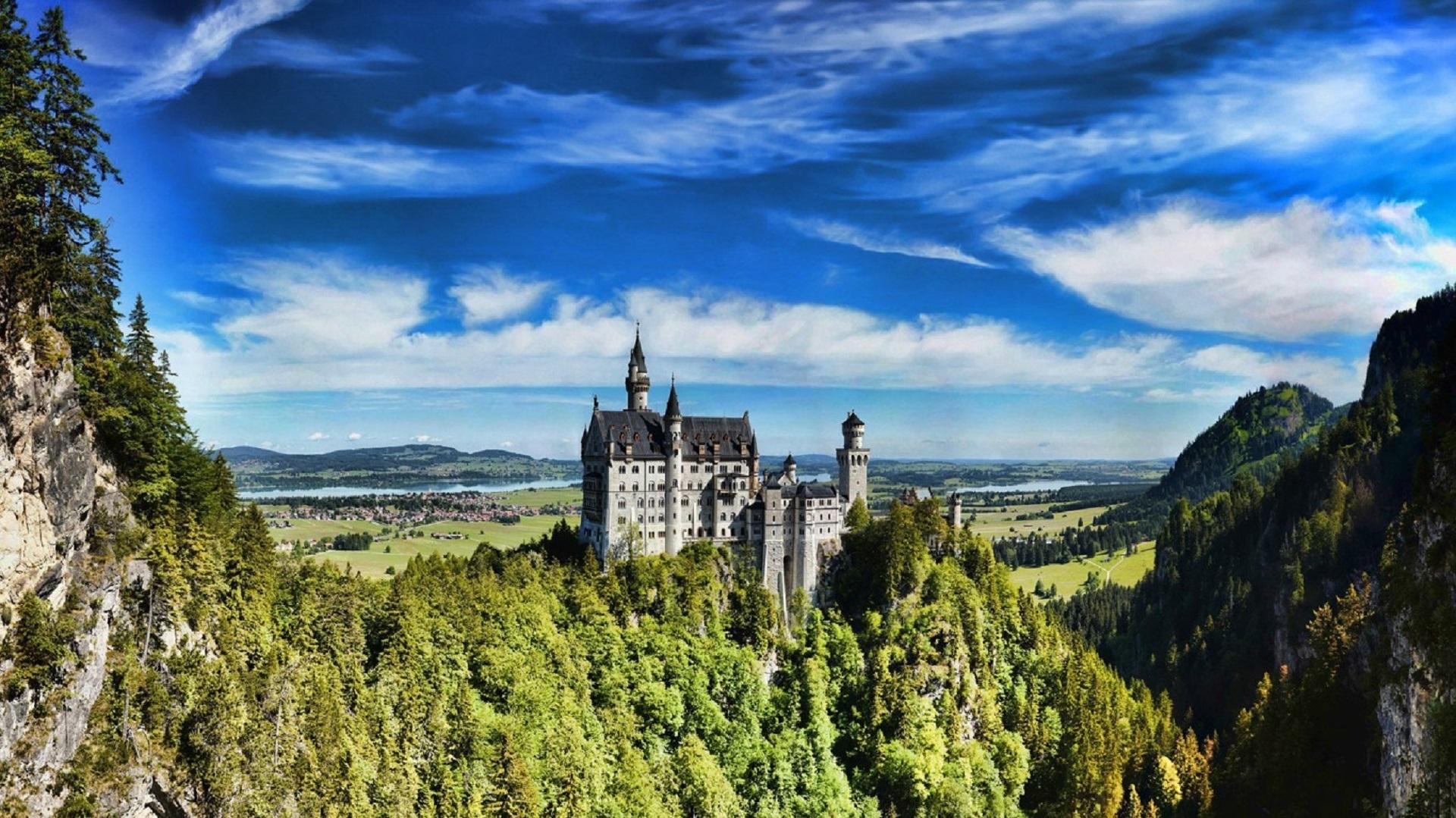 1920x1079 Download wallpaper 1920x1079 neuschwanstein castle, fussen, germany HD background