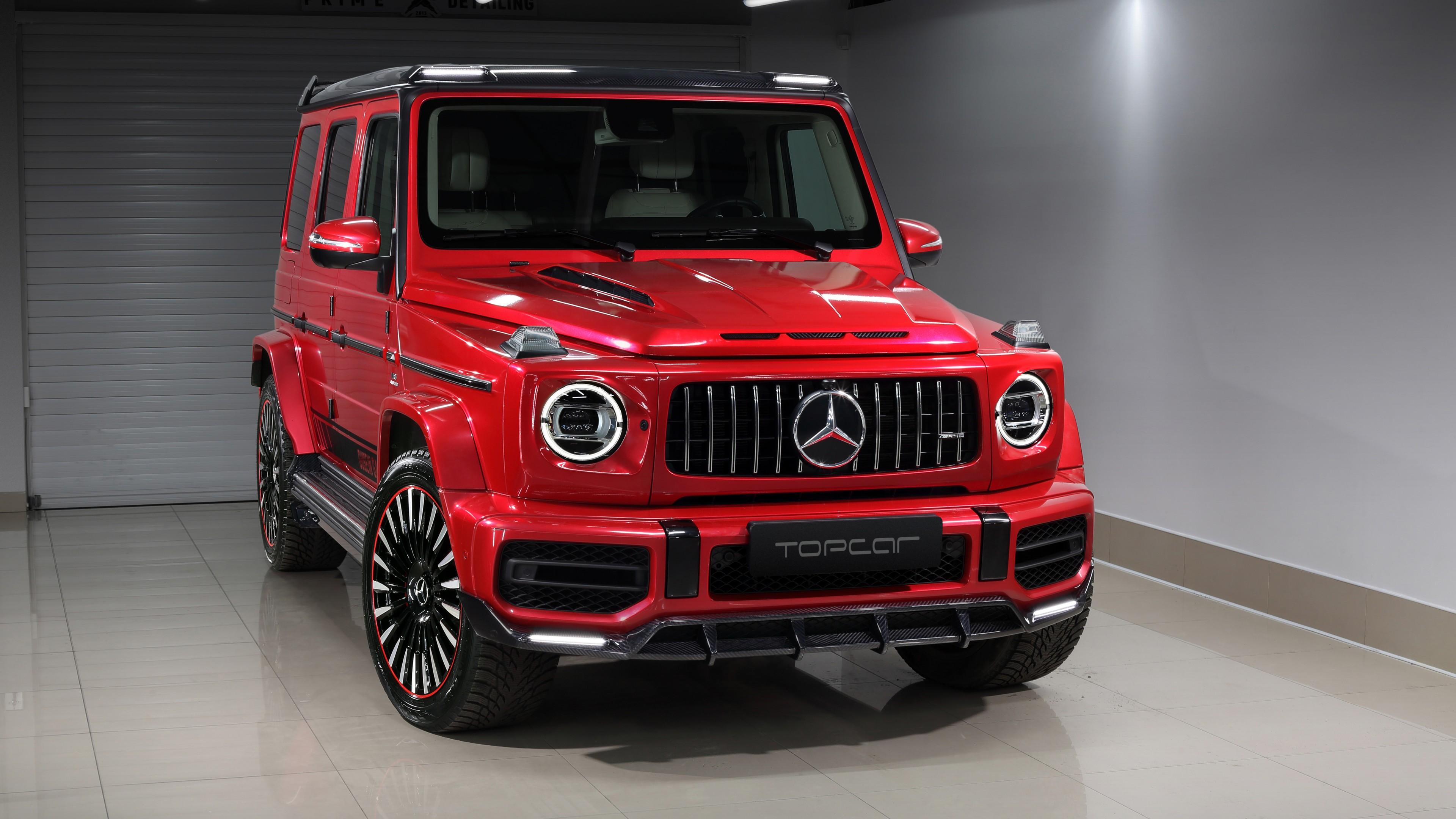 3840x2160 TopCar Mercedes AMG G 63 2020 5K Wallpaper Car Wallpaper