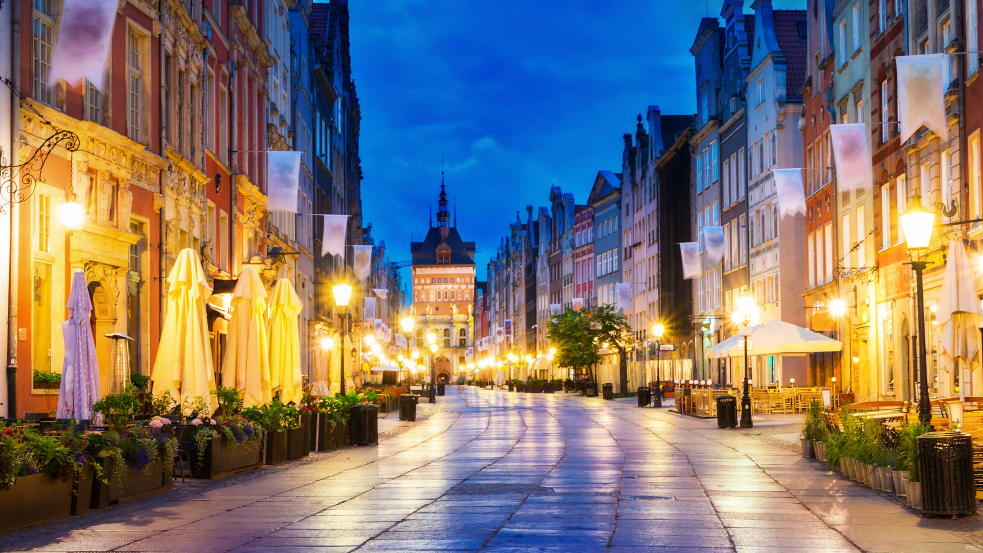 1920x1080 Gold Gate In Gdańsk, Poland HD Wallpaper