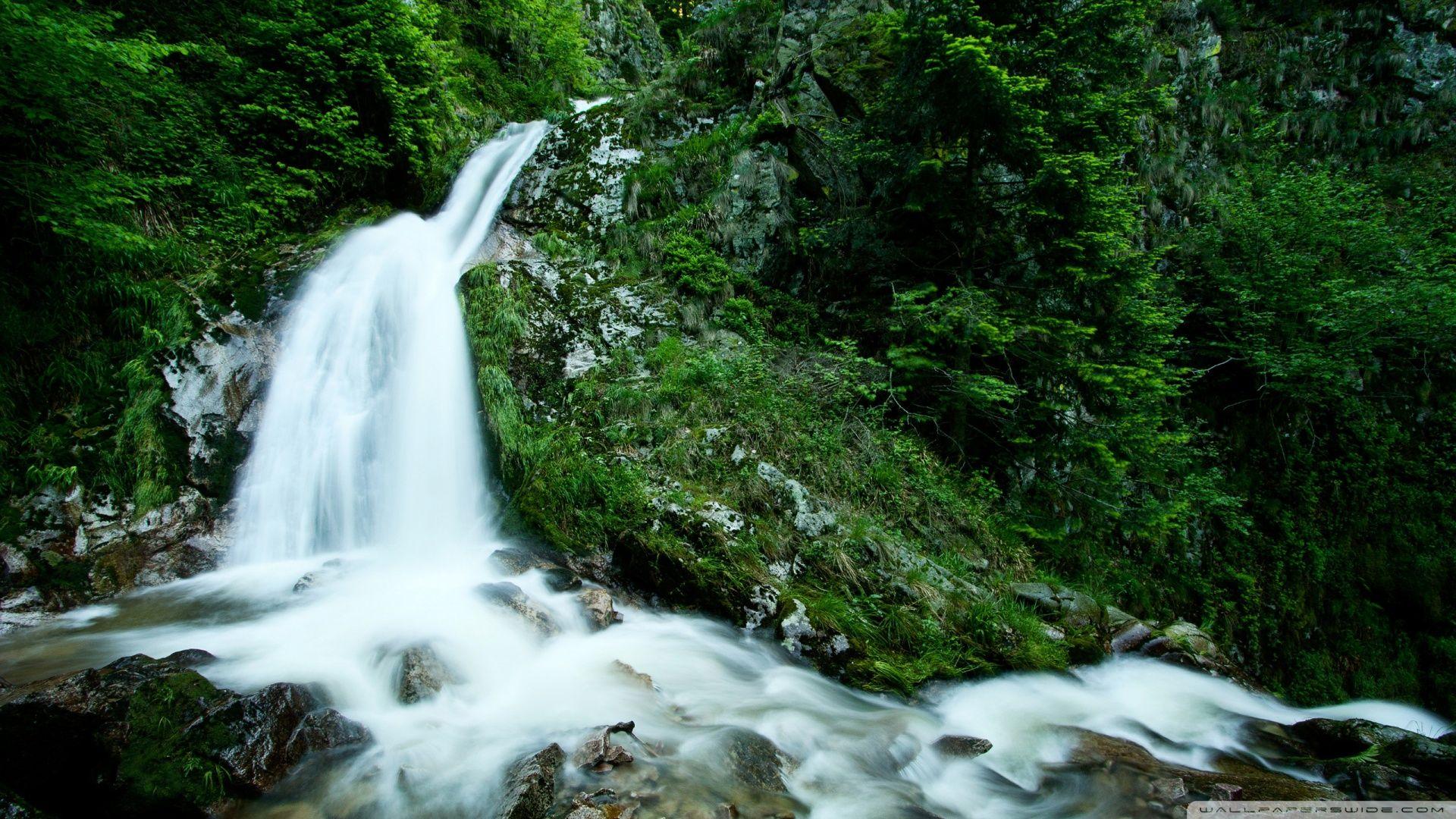 1920x1080 Mountain Waterfall ❤ 4K HD Desktop Wallpaper for • Dual Monitor (2021)