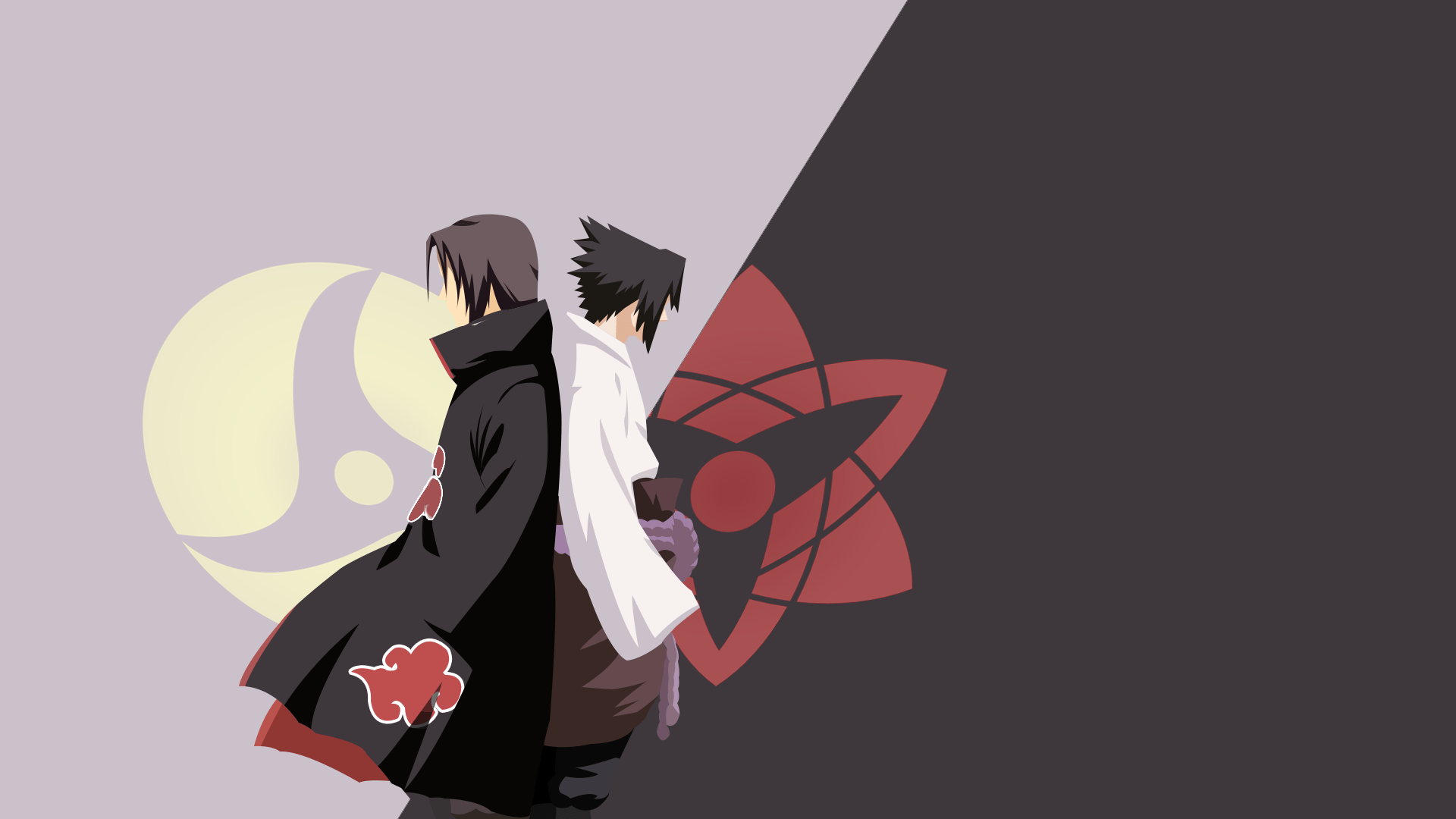 1920x1080 Minimalist Anime Wallpaper