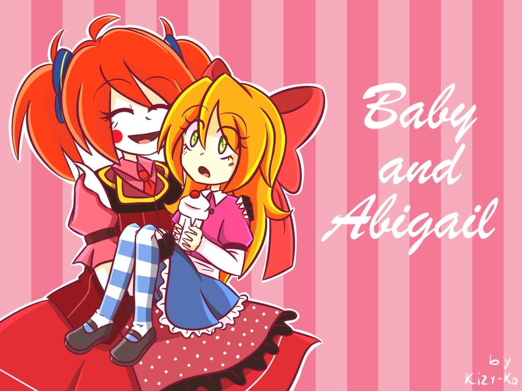 1024x768 FNAF Elizabeth Afton Wallpaper