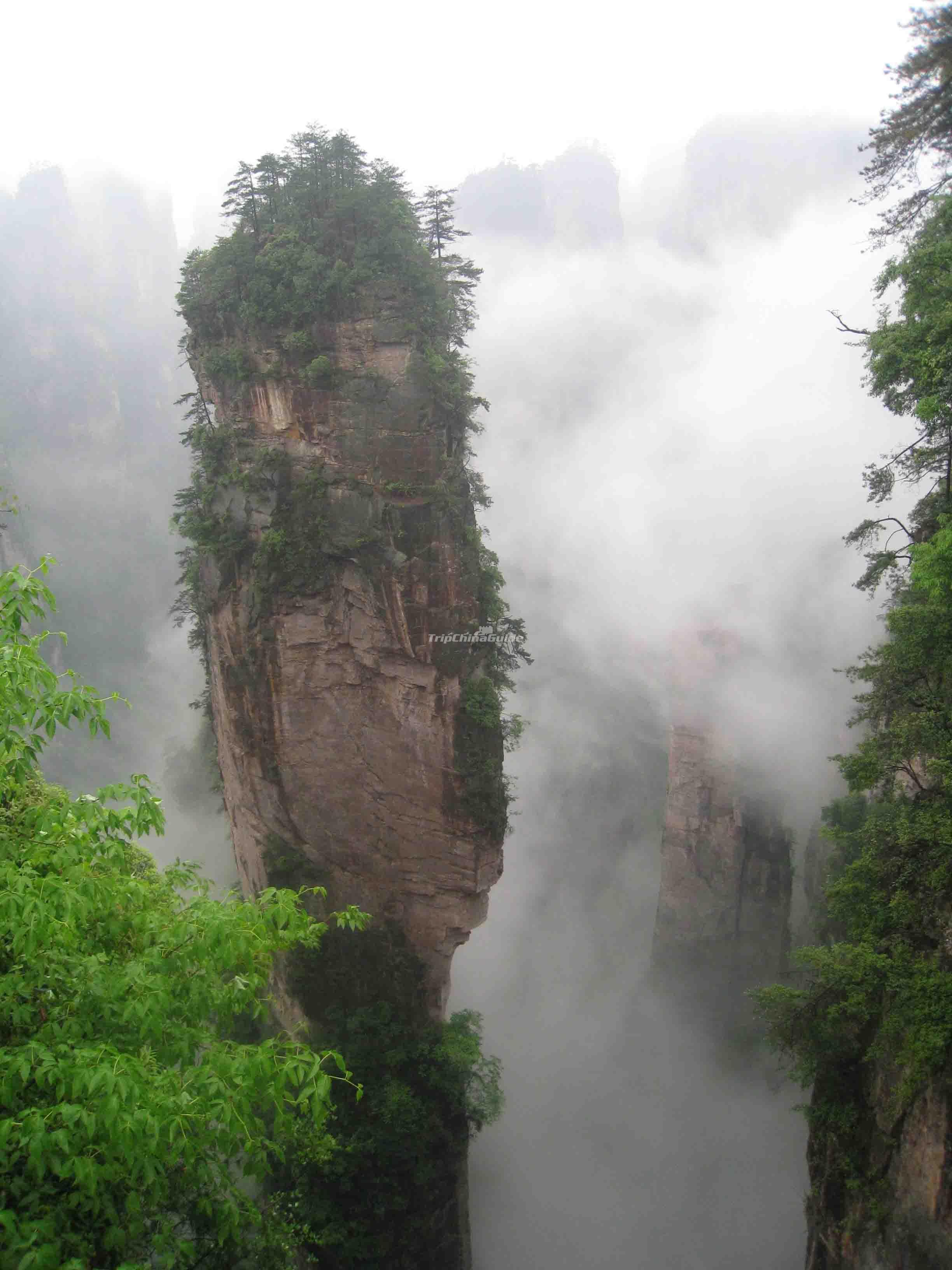 2448x3264 The Avatar Hallelujah Mountain, Zhangjiajie, China National Forest Park Picture Photo Tour