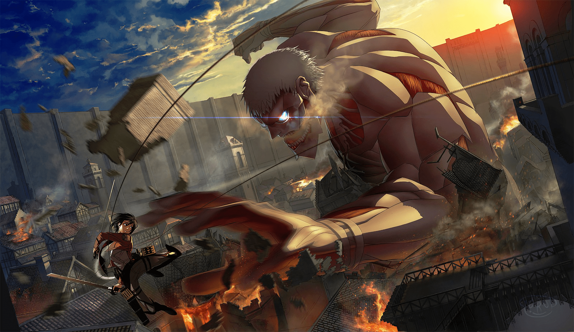 1920x1110 Mikasa Ackerman HD Wallpaper and Background Image