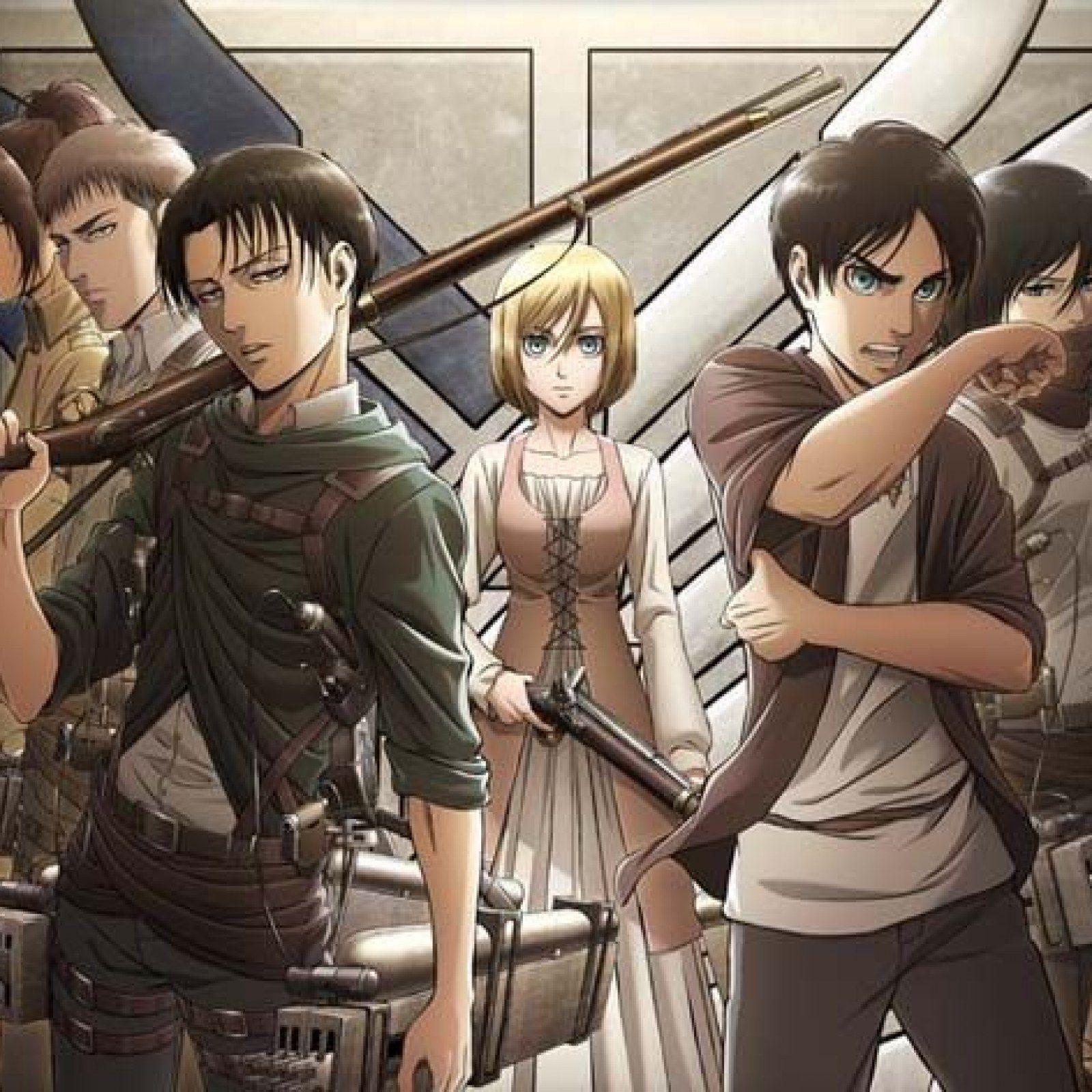 1600x1600 Attack On Titans Season 4 Wallpaper