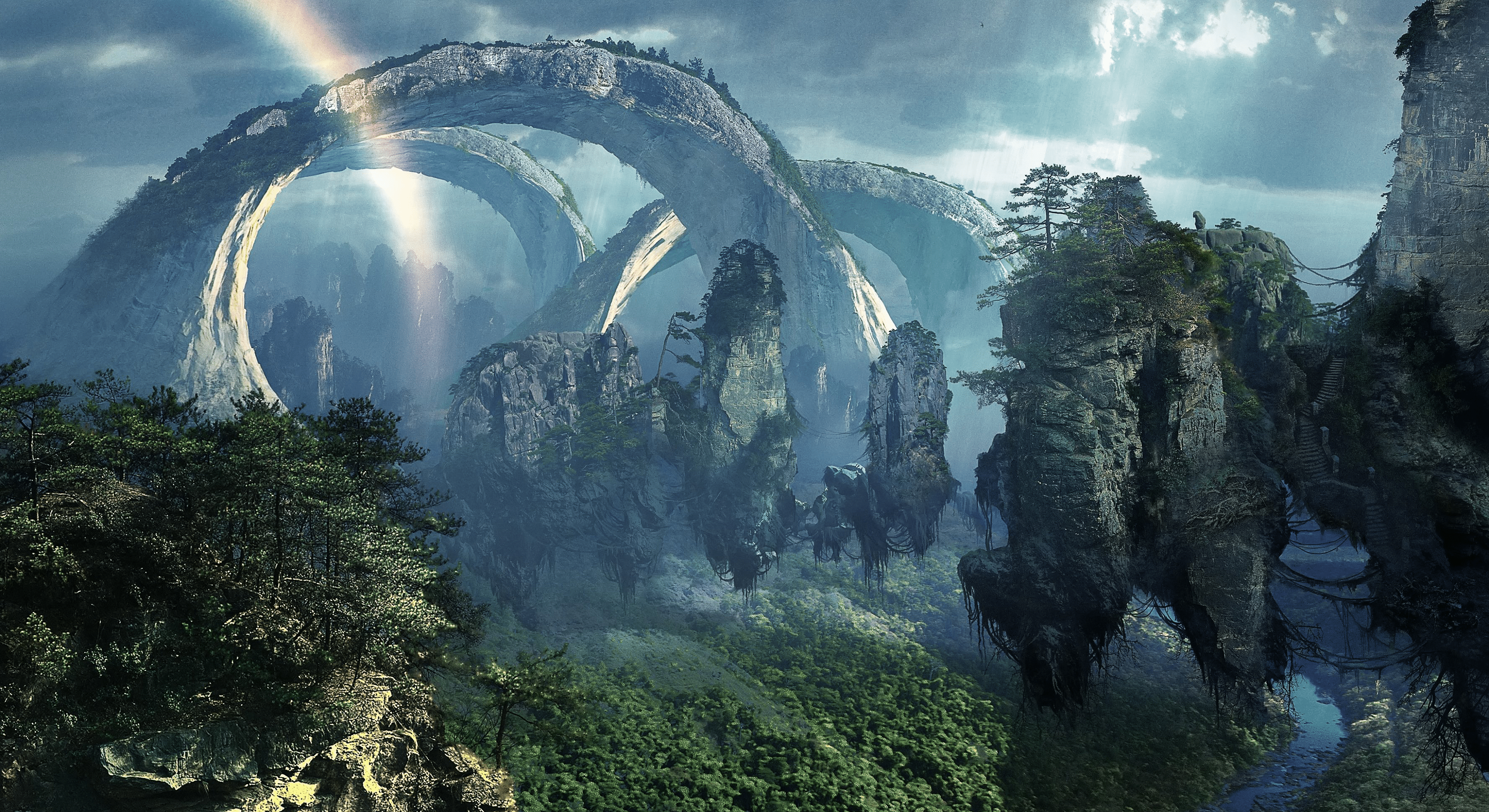3554x1939 The beauty's within Avatar's Pandora.