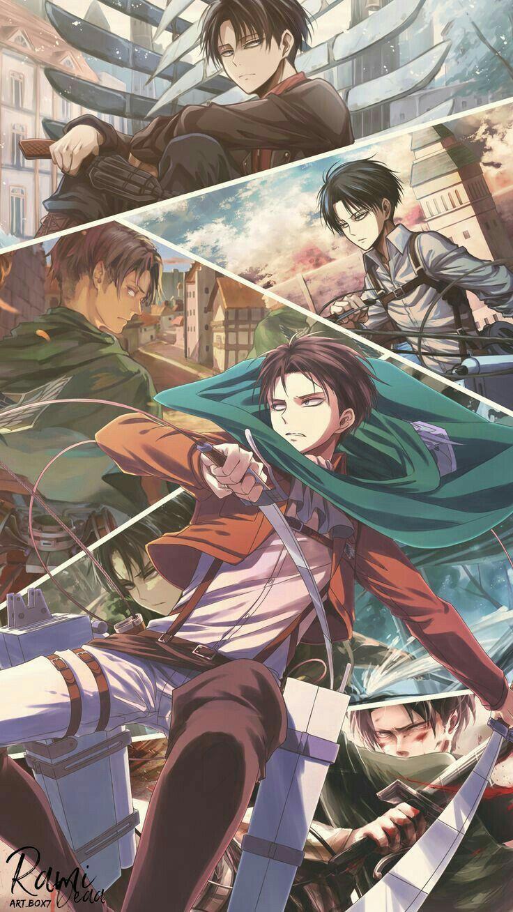 736x1308 attack on titan wallpaper.. levi. Wallpaper anime, Gambar karakter, Seni gelap