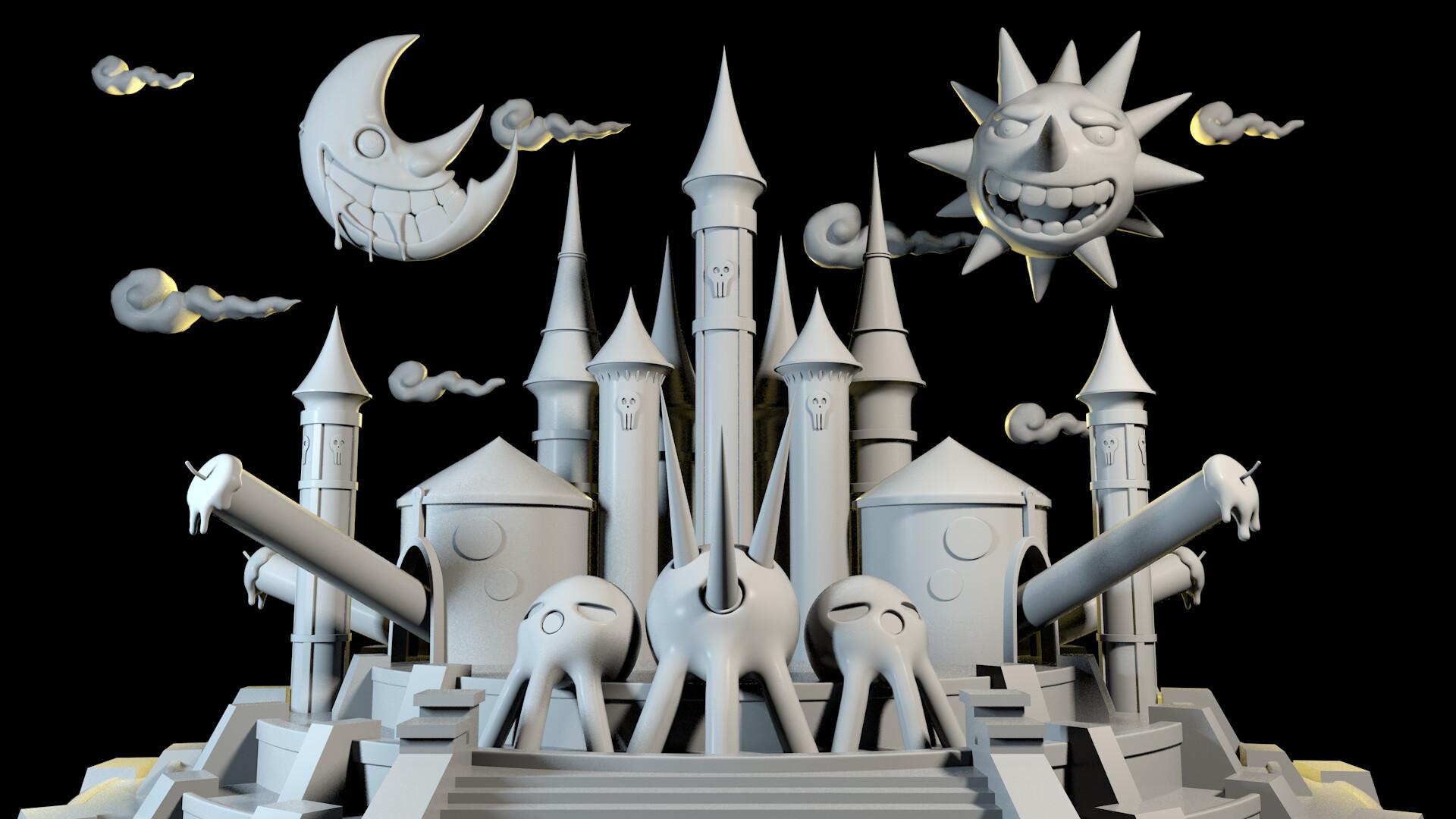 1920x1080 SOUL EATER & Moon Animation loop, Bella Factor