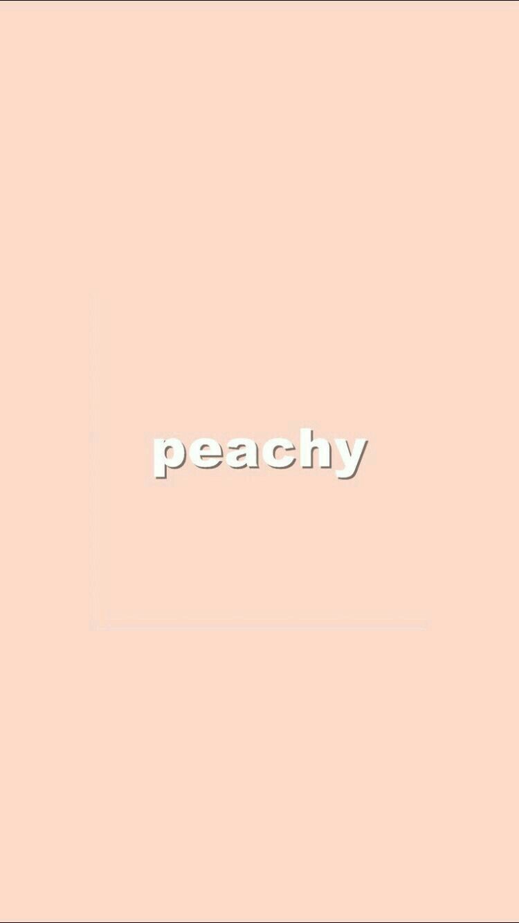750x1334 Beige Laptop Peach Aesthetic Wallpaper