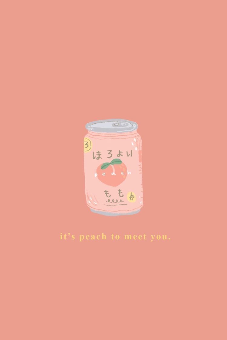 750x1125 Aesthetic Wallpaper Soft Peach Aesthetic