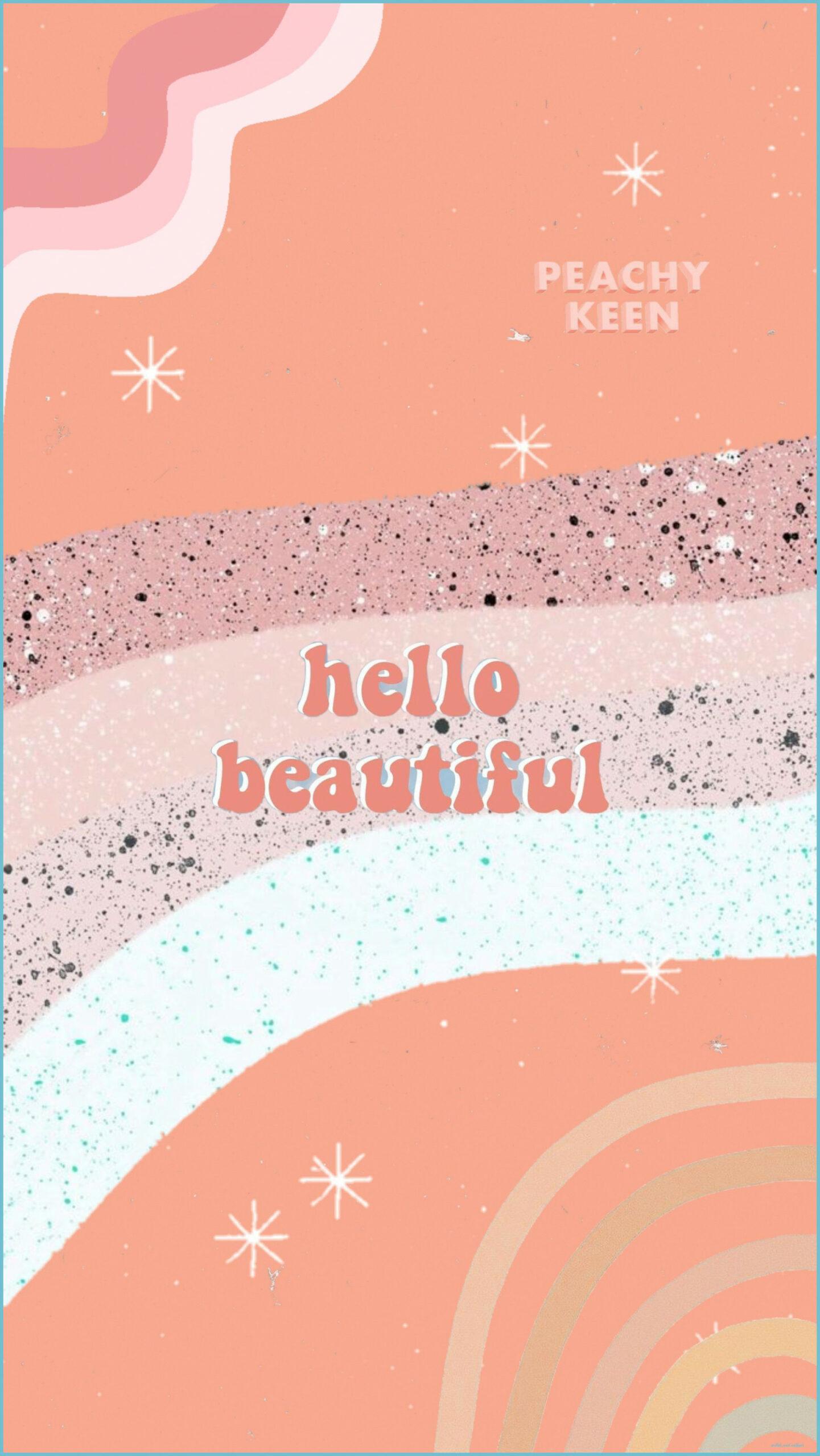 1441x2560 Wallpaper Aesthetic Peach Peach Wallpaper, Kawaii Wallpaper Peach Wallpaper