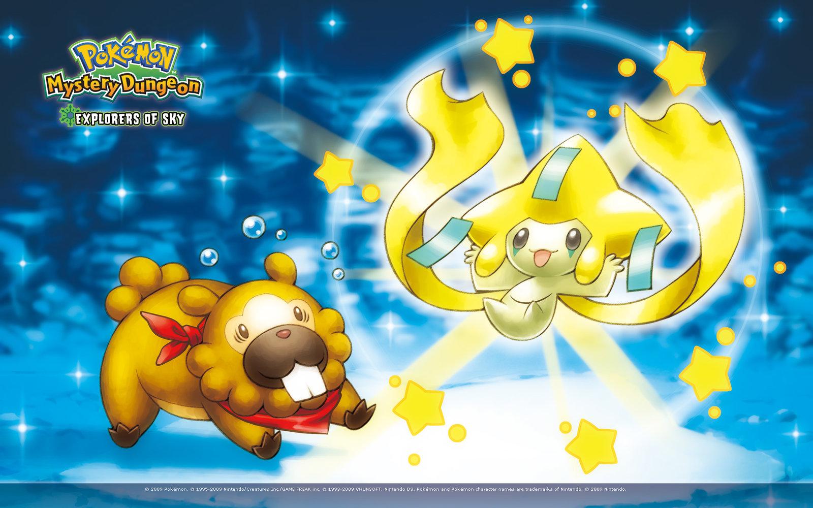 1600x1000 Bidoof and Jirachiémon Mystery Dungeon: Explorers of Sky Pokemon Forums