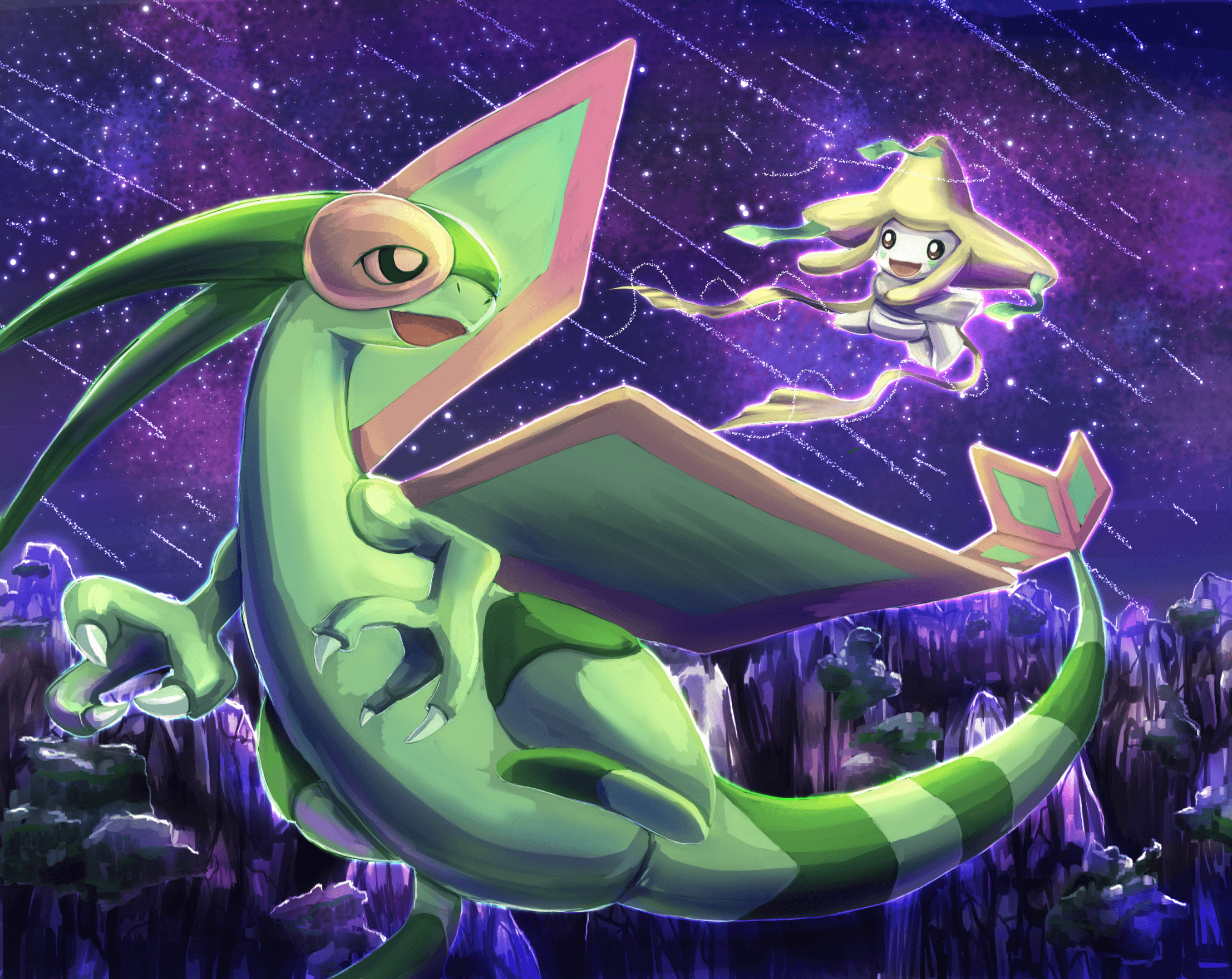 2214x1760 Cute Wallpaper Jirachi