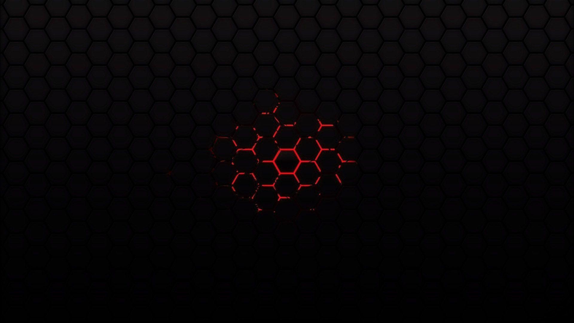 1920x1080 Red and Black Desktop Wallpaper