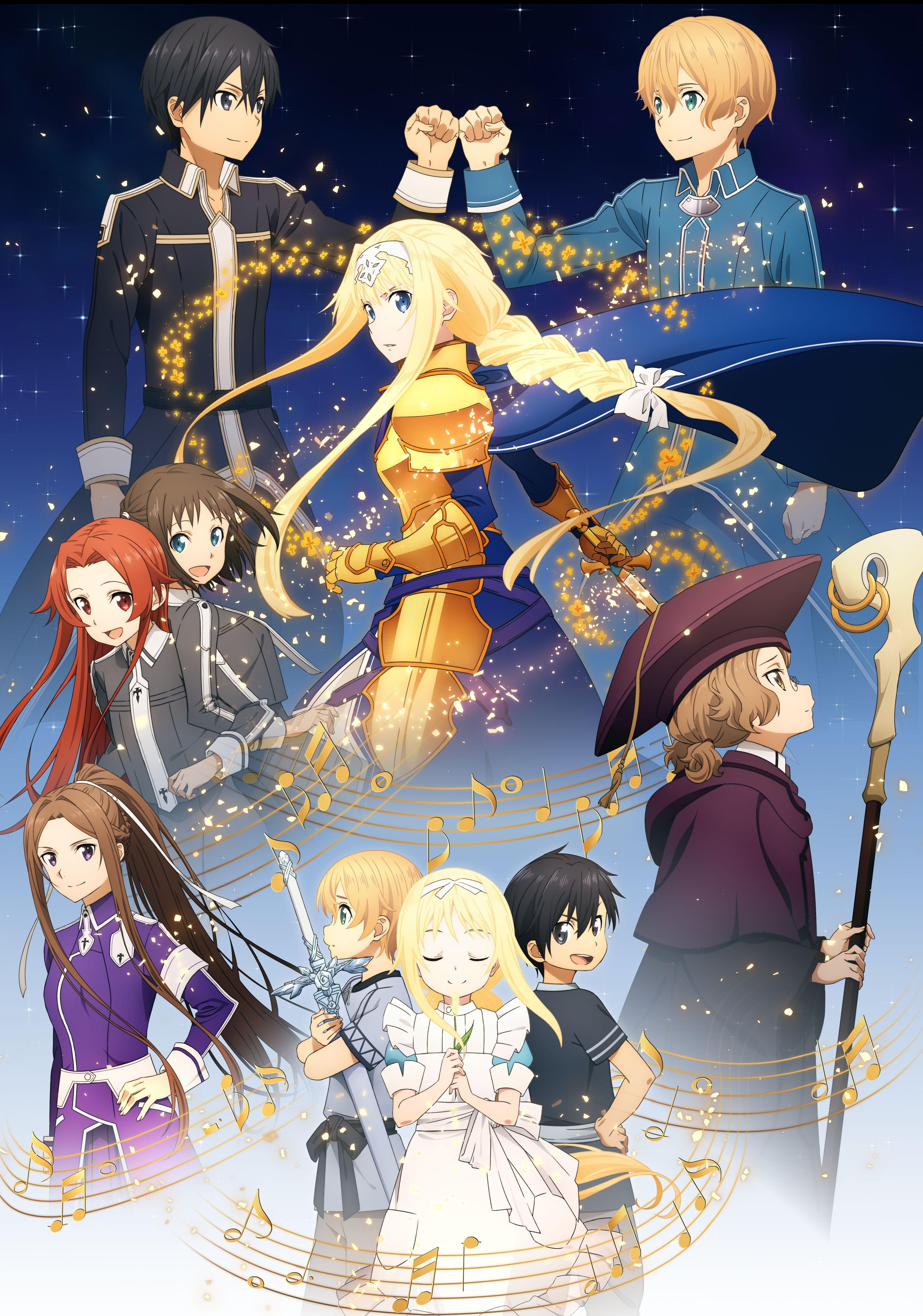 4073x5806 Anime Sword Art Online Alicization Wallpaper