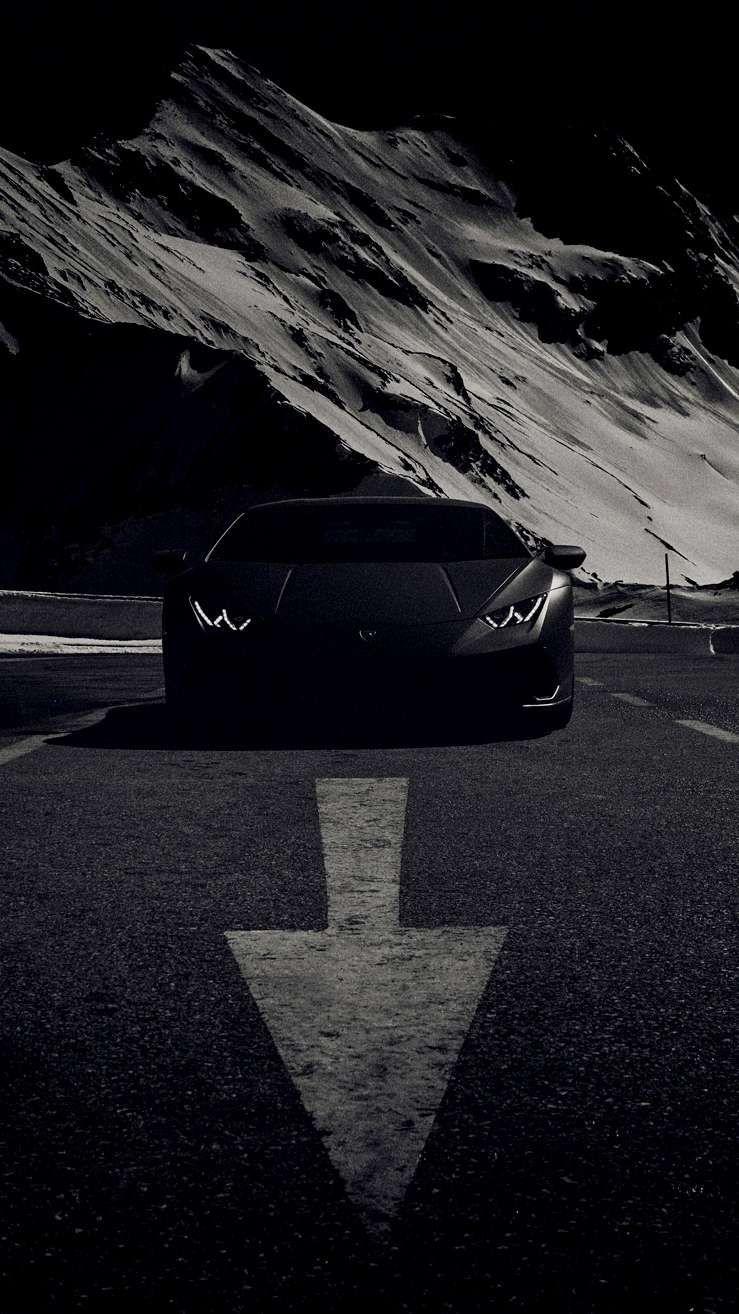 739x1314 Black Car iPhone Wallpaper