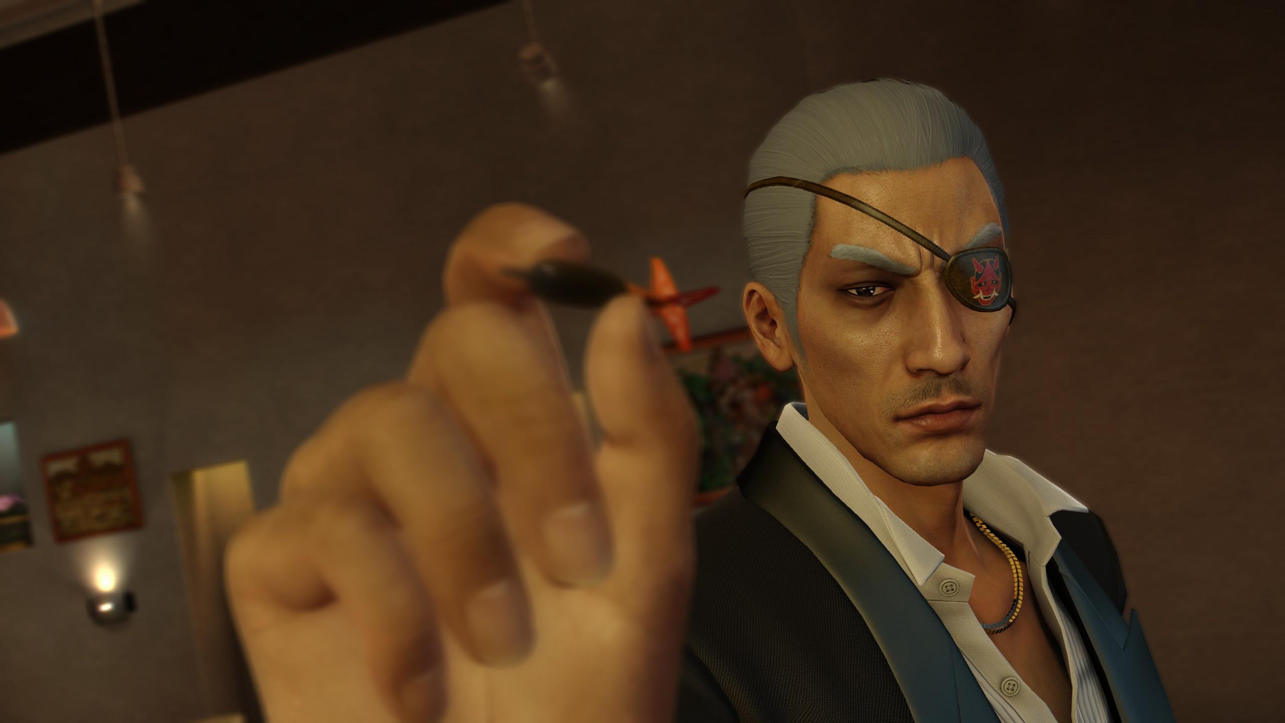 2560x1440 Old Man Majima [Yakuza 0] [Mods]