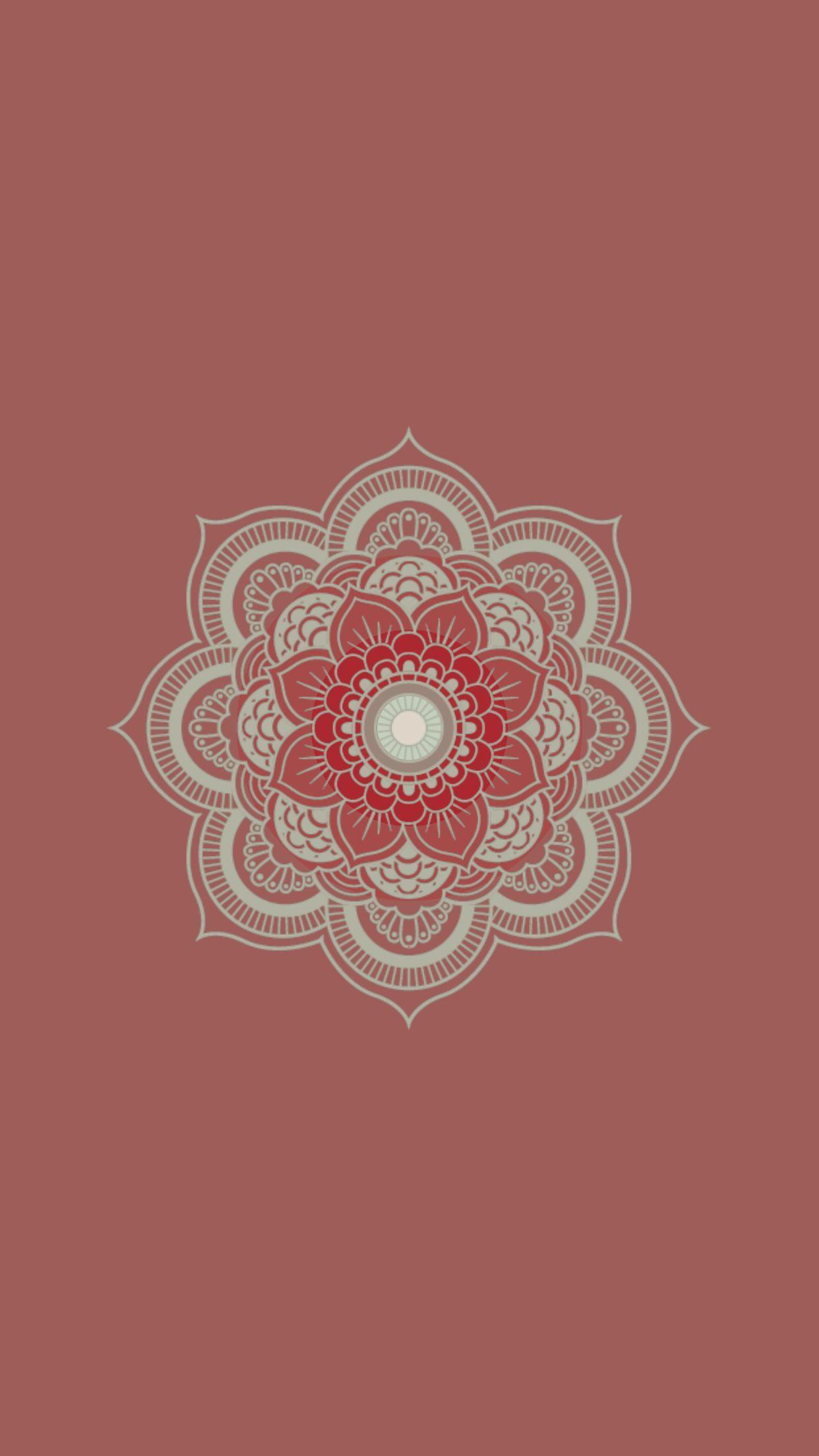 1242x2208 Mandala Wallpaper