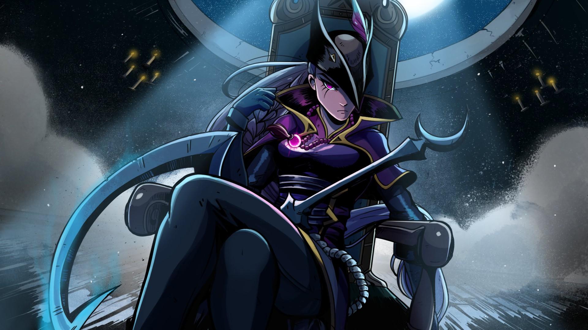 1920x1080 Dark Waters Diana. Wallpaper & Fan Arts. League Of Legends