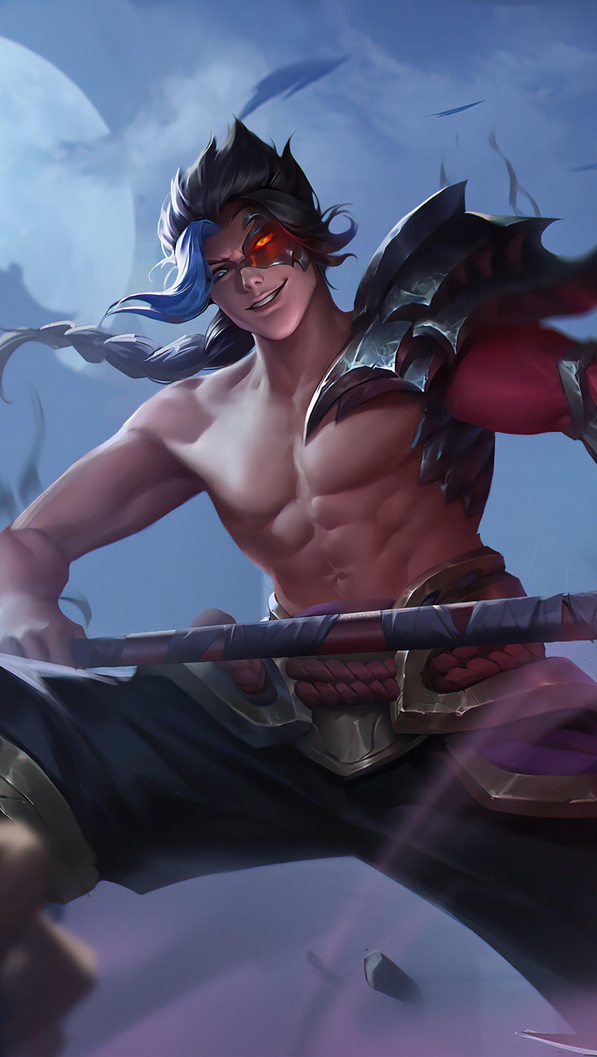 1220x2160 Kayn League of Legends Art Wallpaper 4k Ultra HD