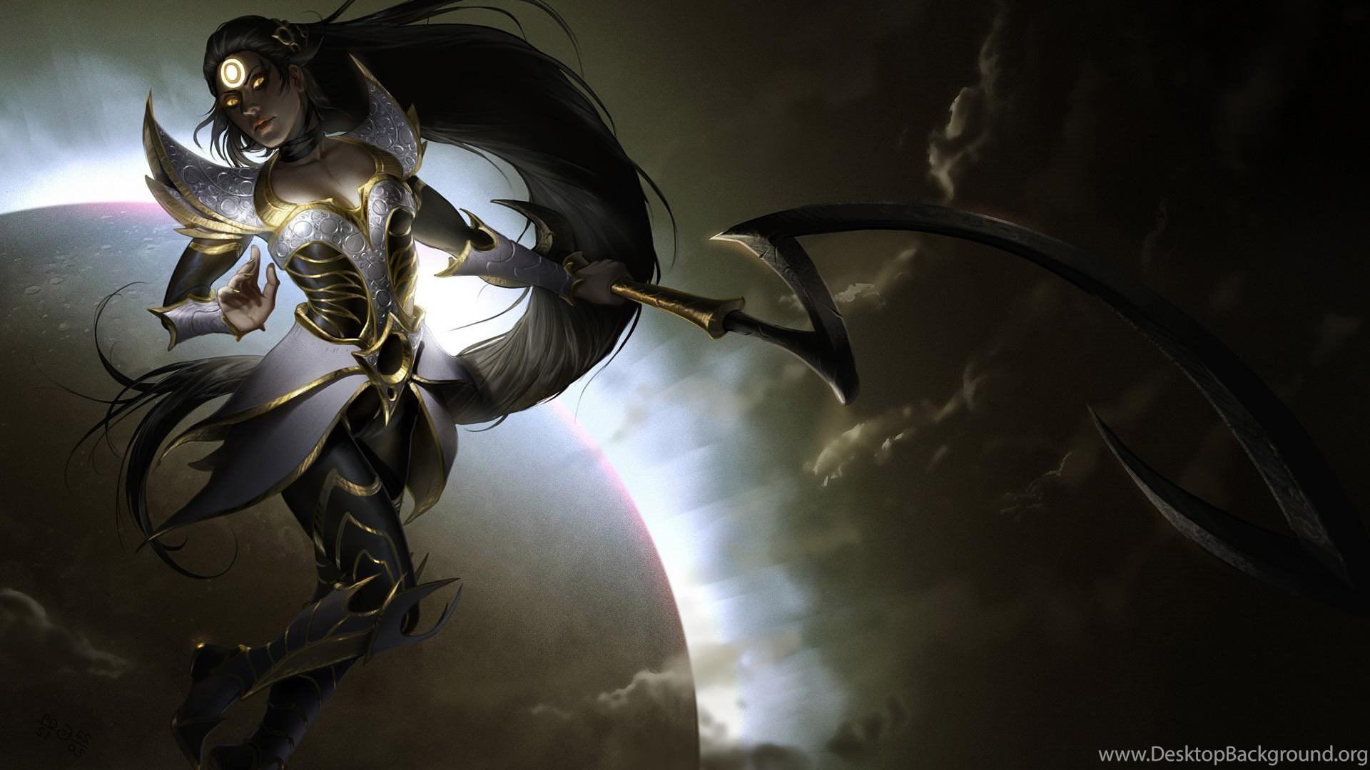 1920x1080 League Of Legends Diana HD Wallpaper Free Download Desktop Background