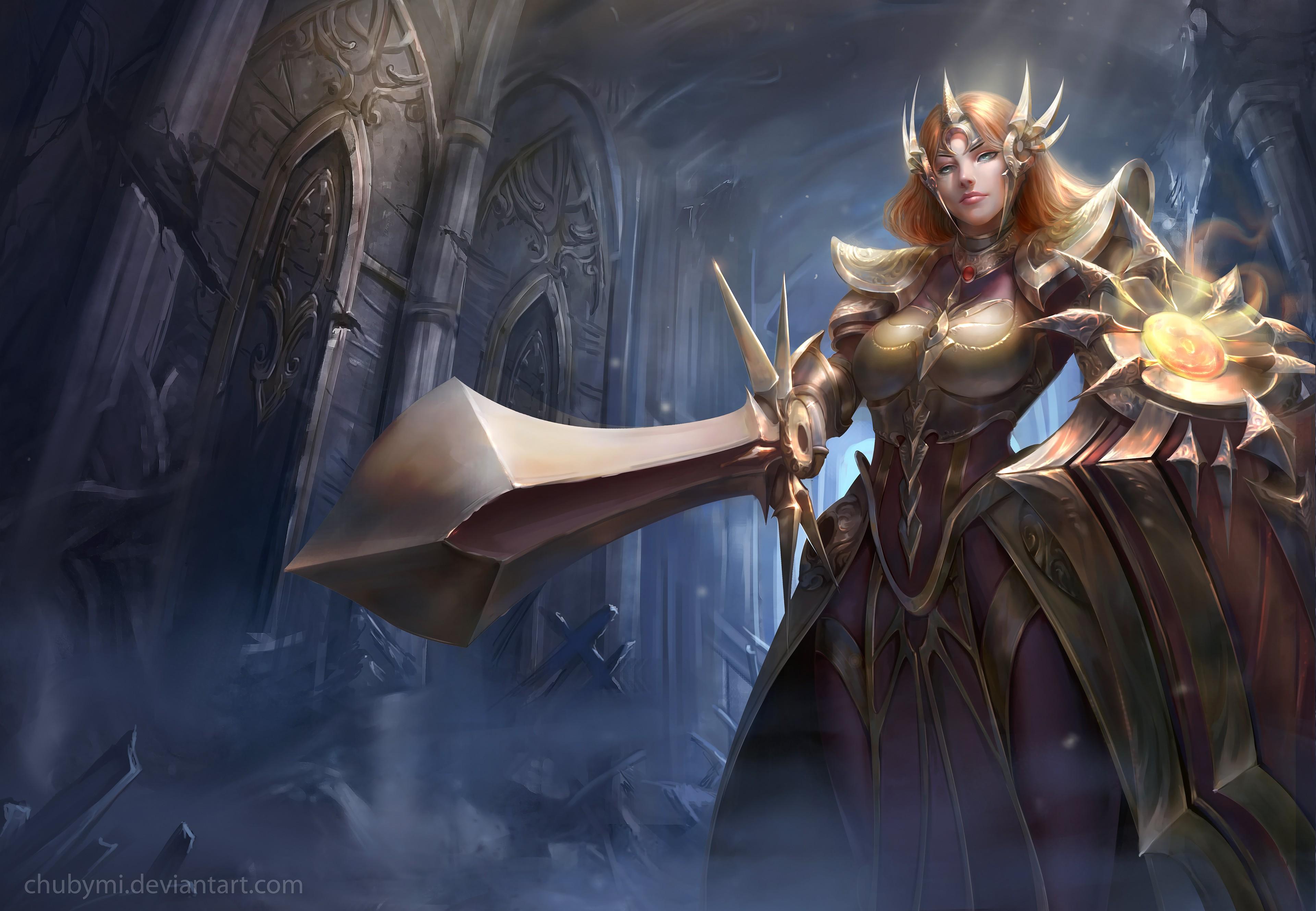 3840x2657 Leona. Wallpaper & Fan Arts. League Of Legends