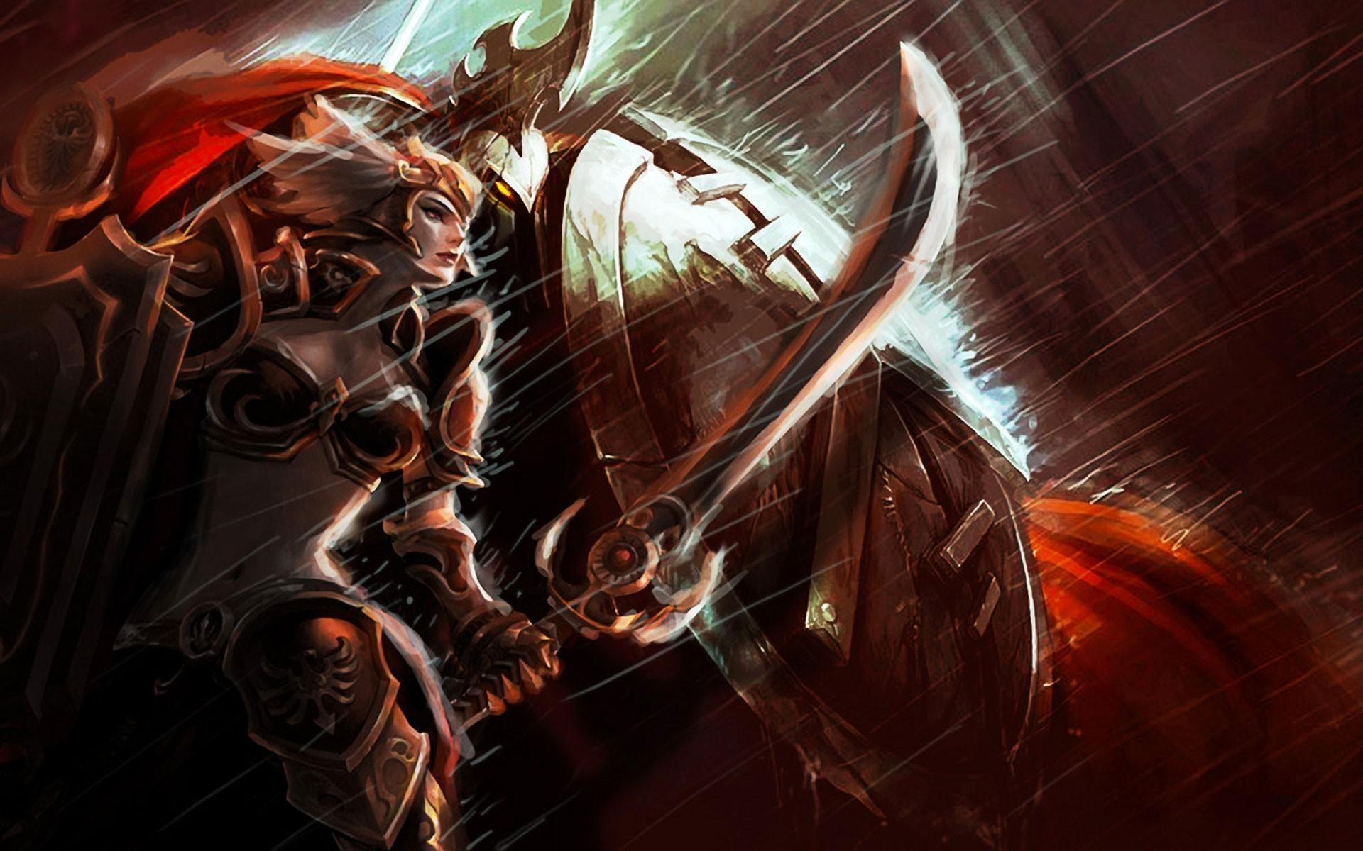 1920x1200 League Of Legends, Leona, Pantheon (League Of Legends) Wallpaper HD / Desktop and Mobile Background