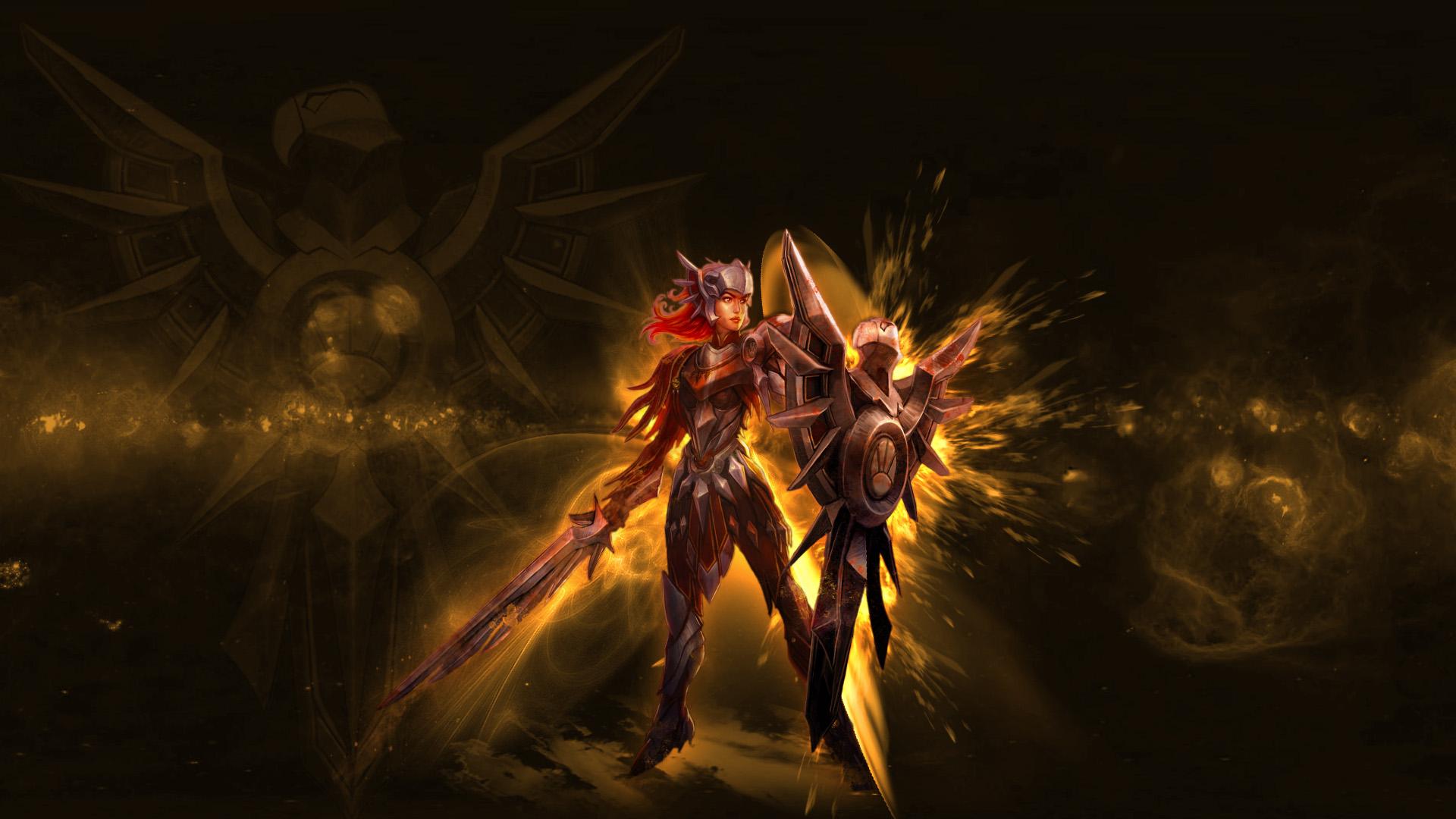 1920x1080 1920x1080 Leona (League Of Legends) wallpaper HD. Mocah HD Wallpaper