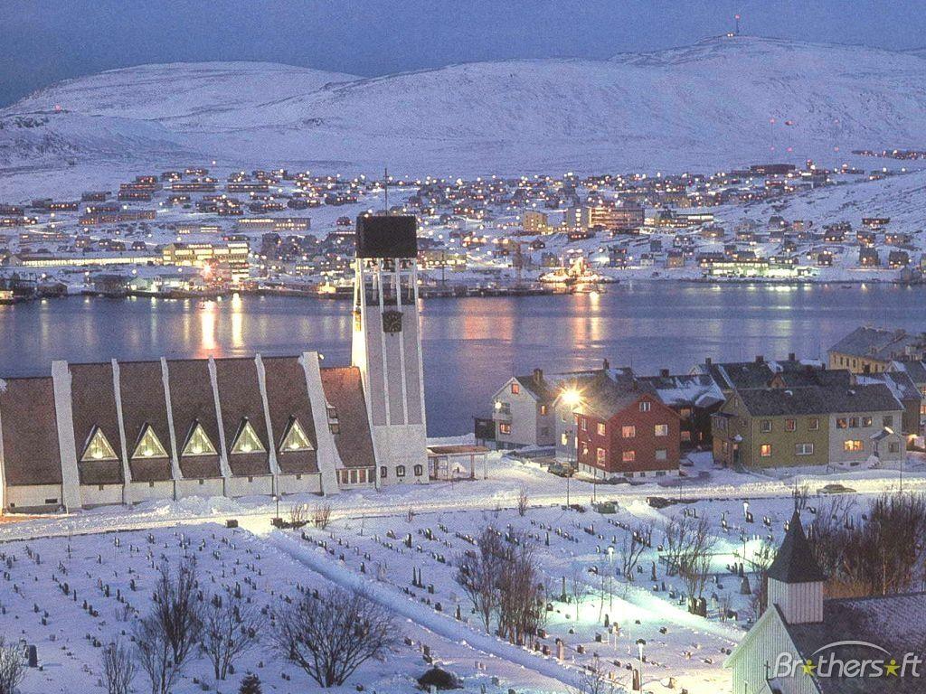 1024x768 Oslo Wallpaper