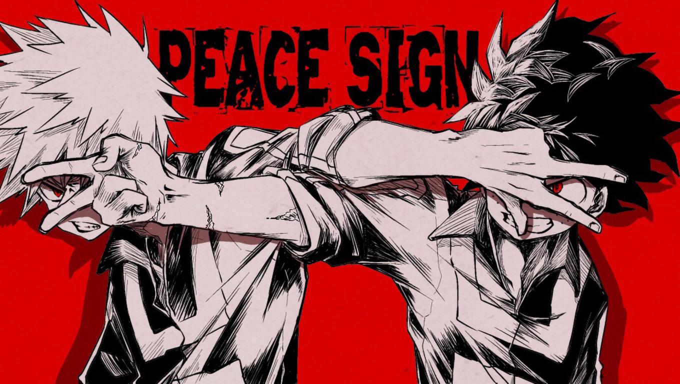 1360x768 Izuku Midoriya V Katsuki Bakugou Art Desktop Laptop HD Wallpaper, HD Anime 4K Wallpaper, Image, Photo and Background