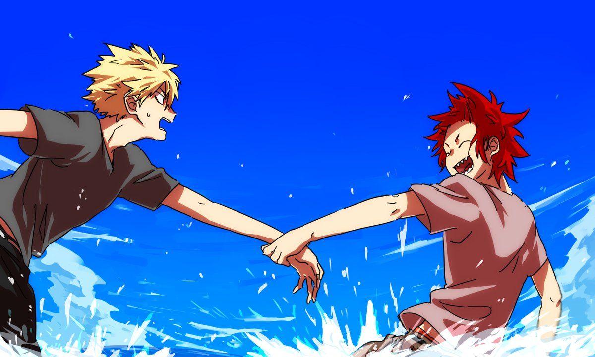 1200x720 Aesthetic Kiribaku Background