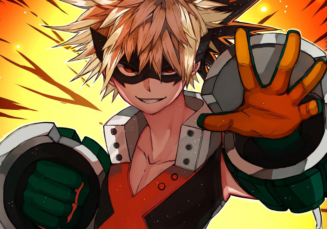 1280x900 Desktop Wallpaper Boku No Hero Academia, Katsuki Bakugou, Anime Boy, HD Image, Picture, Background, Avb1y8