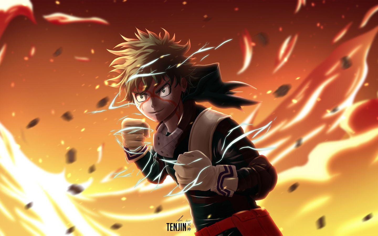 1440x900 Bakugou My Hero Academia HD Desktop Wallpaper Wallpaper Market