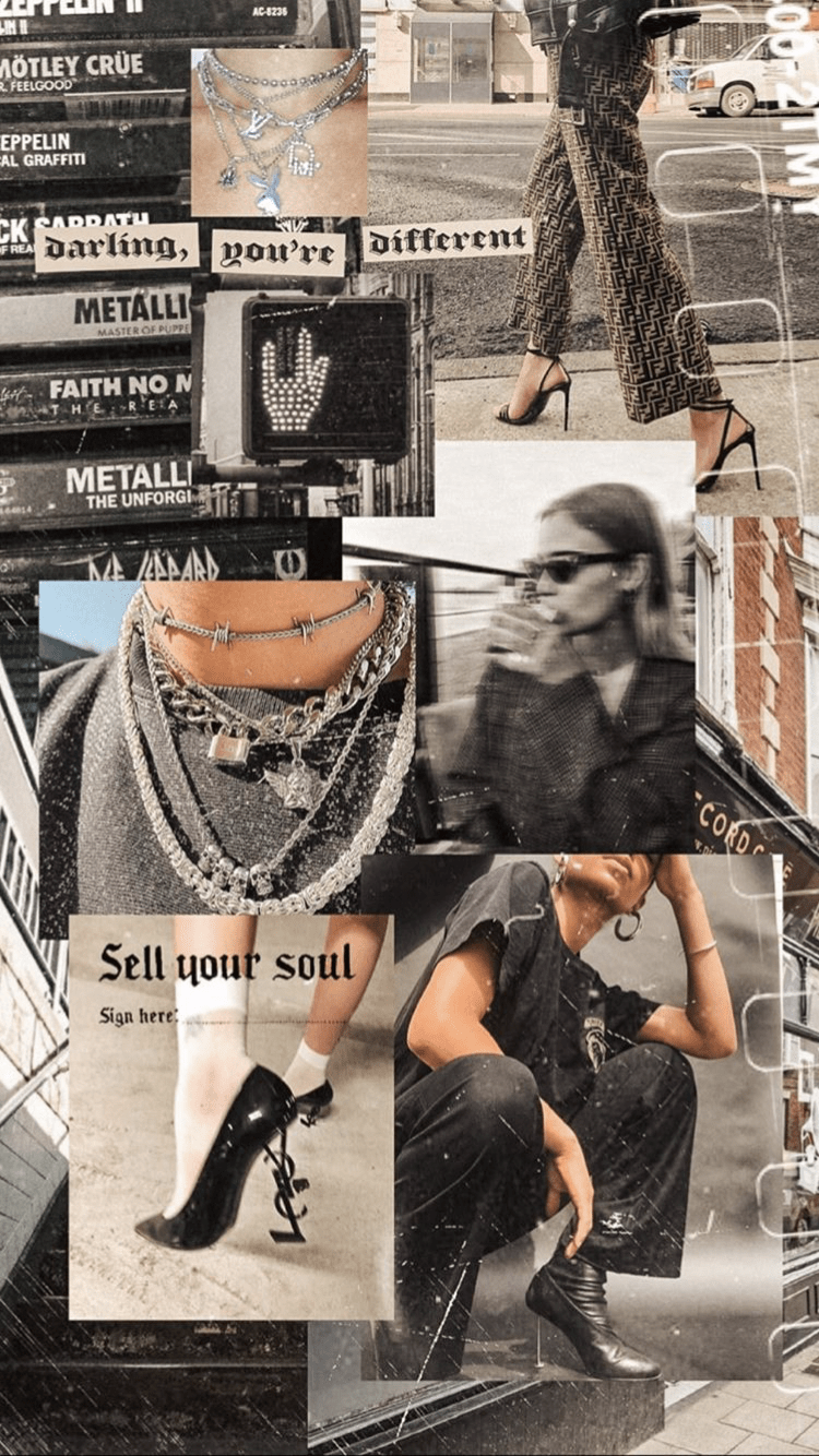 750x1334 collages. Edgy photography, Black aesthetic wallpaper, Black aesthetic