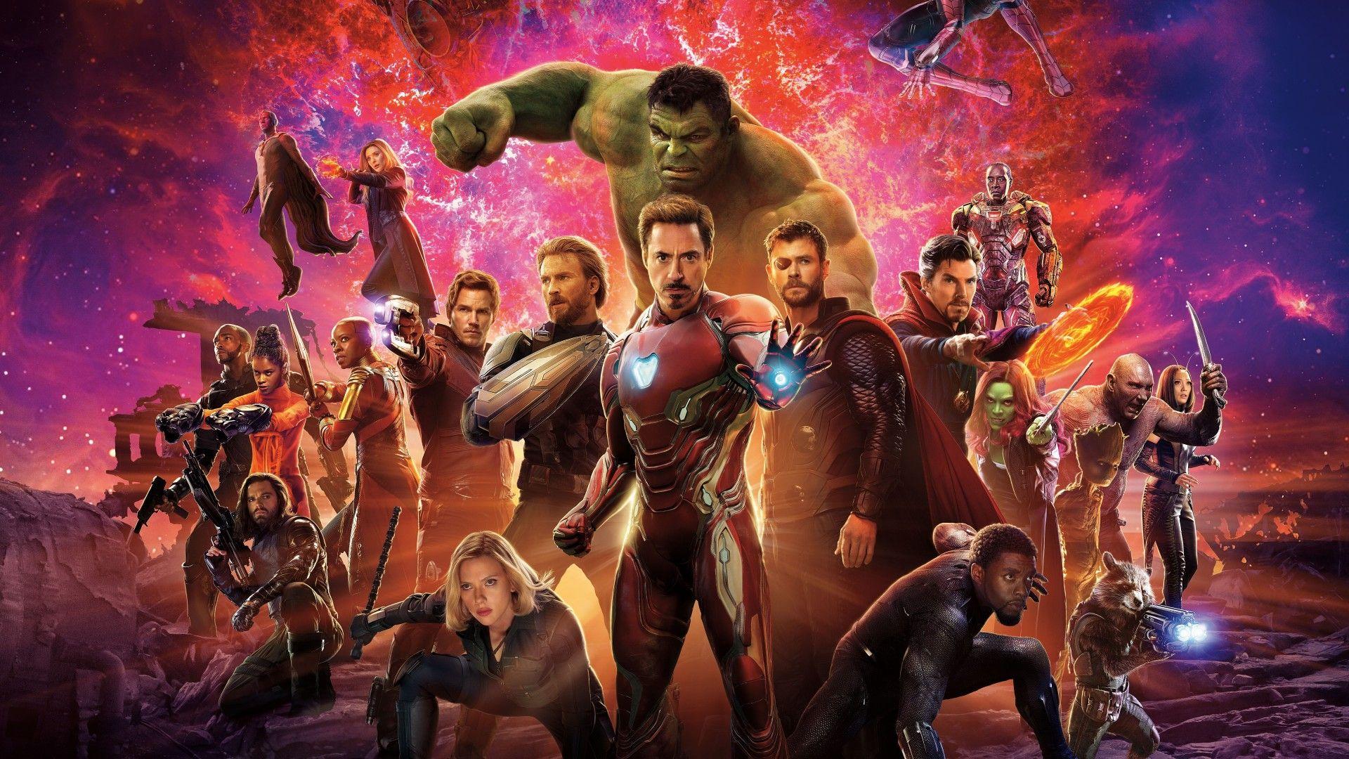 1920x1080 Black Panther in Avengers Infinity War Wallpaper