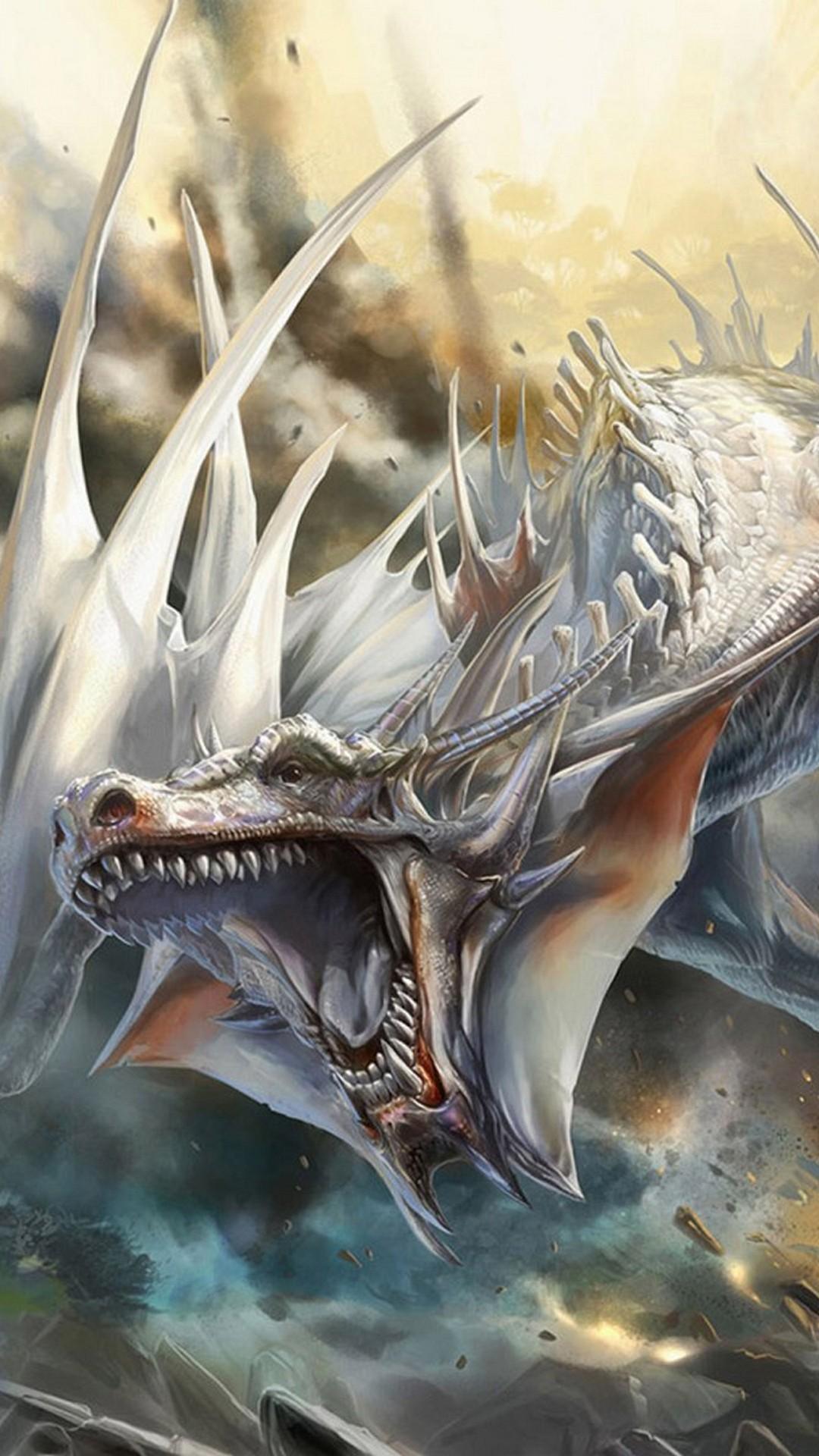 1080x1920 White Dragon Mobile IPhone 6 Wallpaper Mi123 Data Src Dragon HD Wallpaper