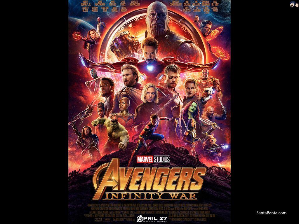 1024x768 Avengers Infinity War Movie Wallpaper