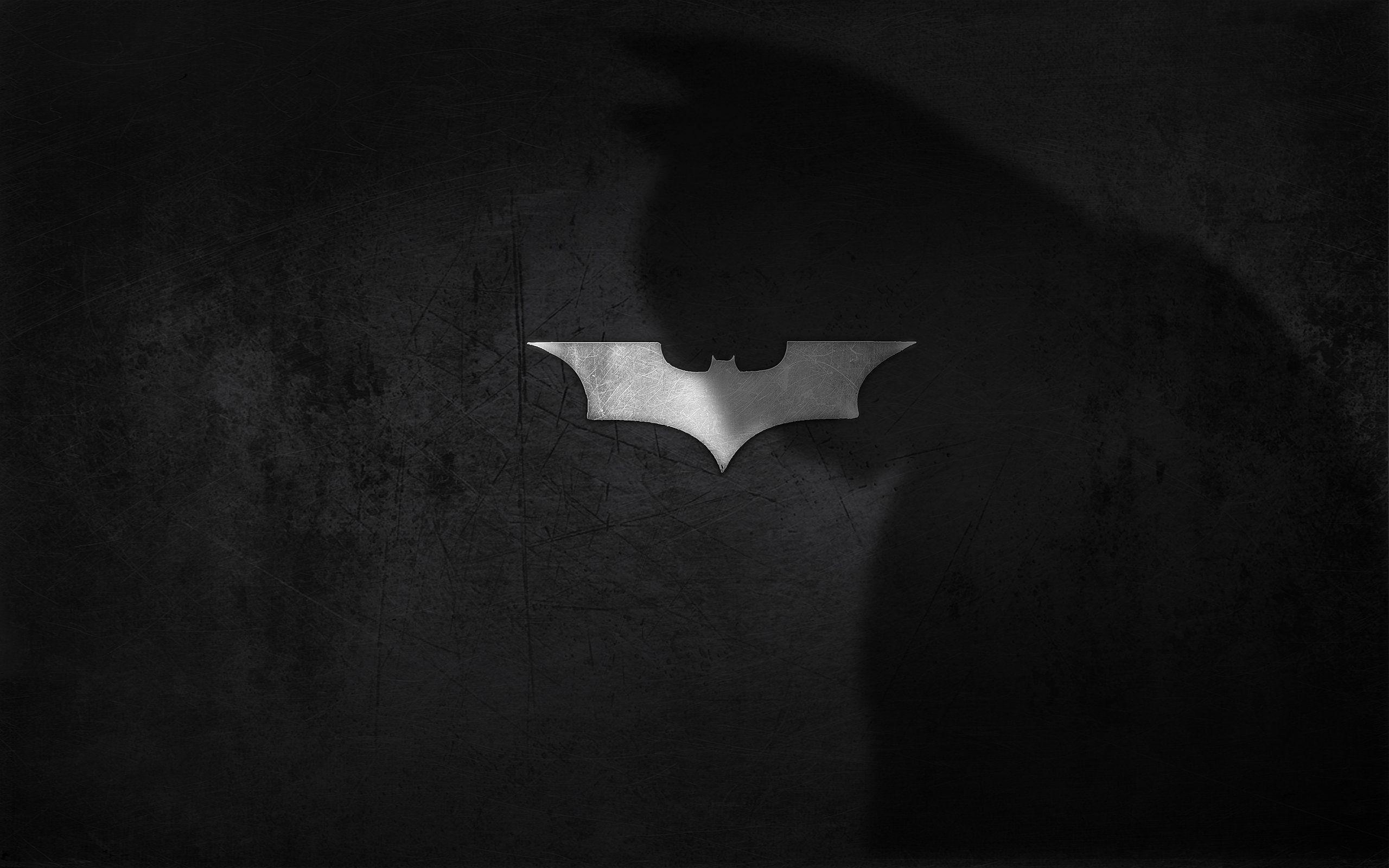 2560x1600 Wallpaper Batman, logo, dark, simple desktop wallpaper 3D