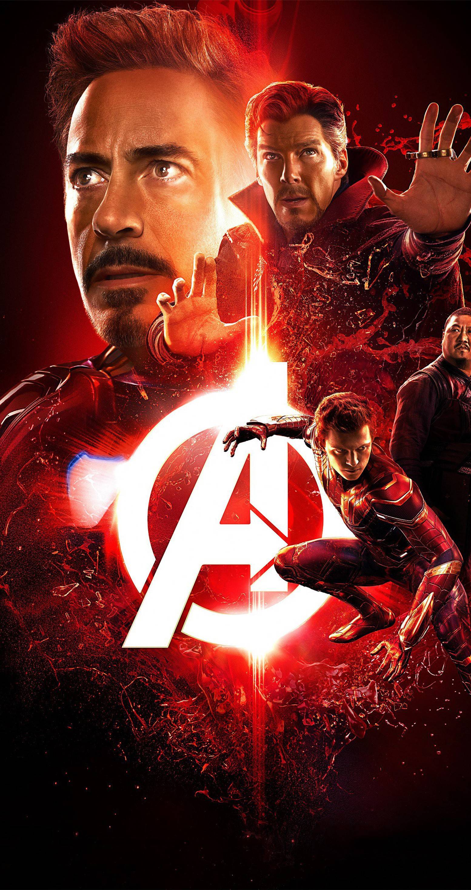 1554x2934 Avengers: Infinity War' (2018) Wallpaper