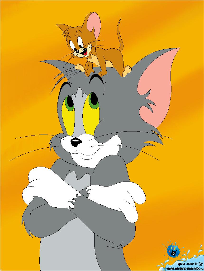 859x1142 Tom And Jerry Wallpaper HD