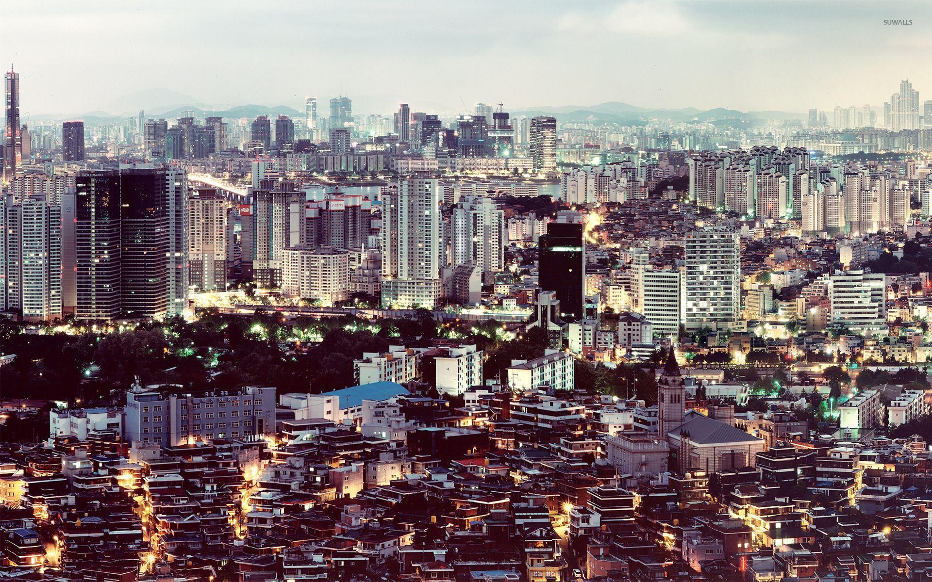 1920x1200 Wallpaper: Seoul Wallpaper. Seoul Wallpaper